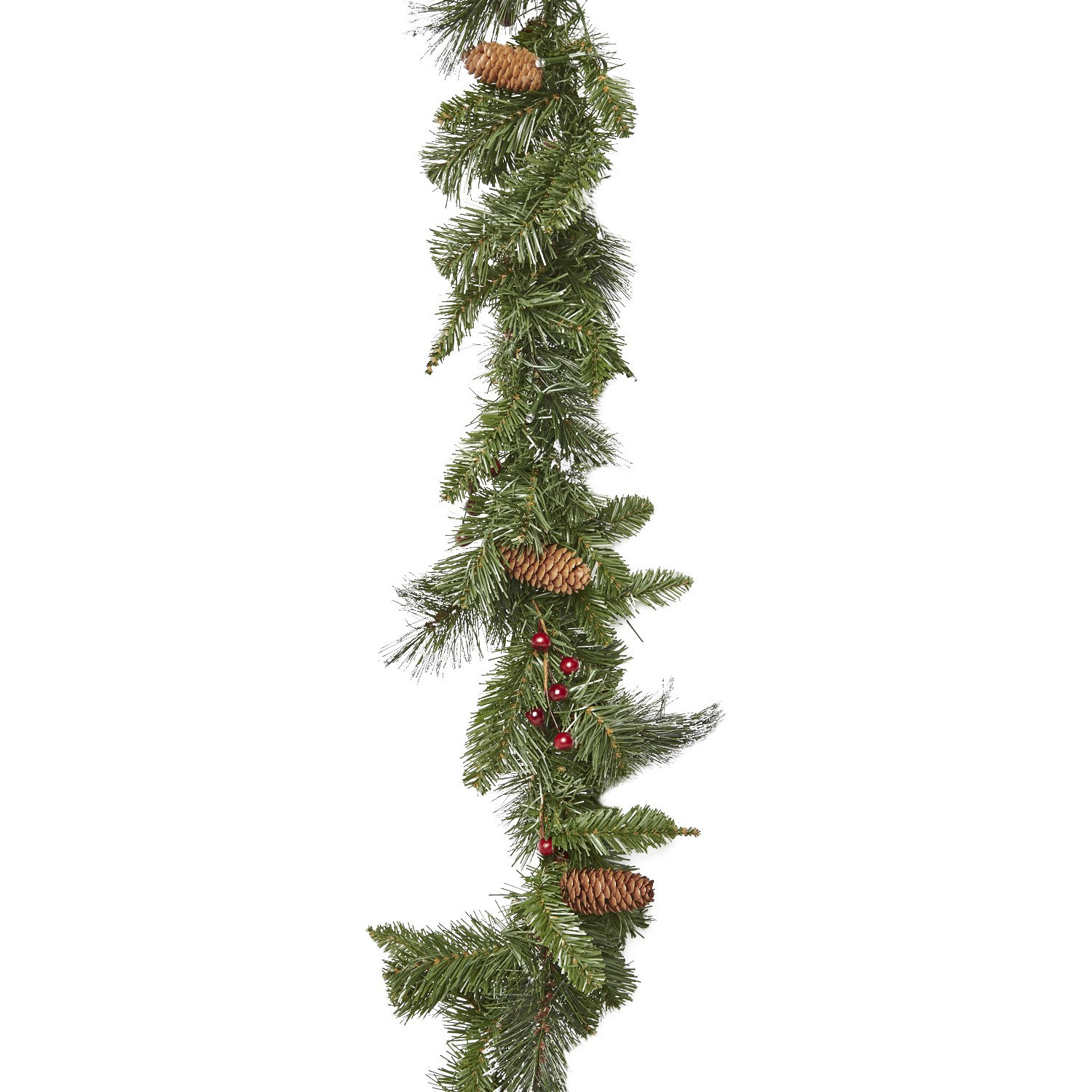 National Tree Co. Crestwood Spruce PreLit Garland & Reviews Wayfair