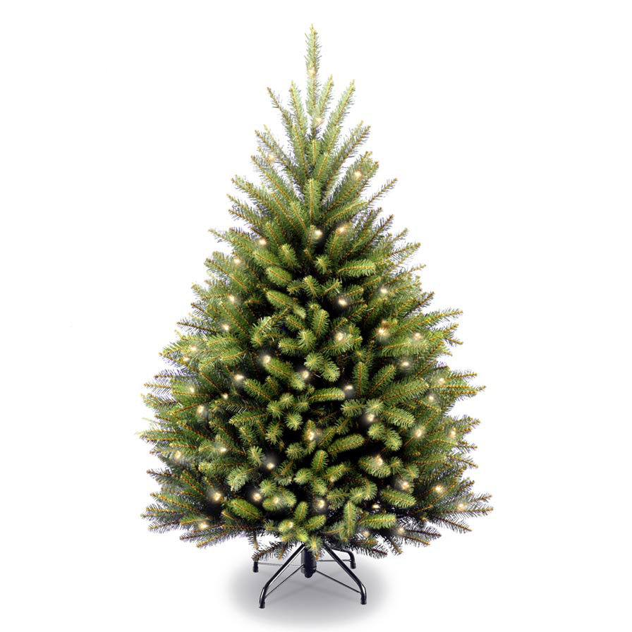 national tree co dunhill fir 4 5 hinged green artificial national tree co dunhill fir 4 5 hinged green artificial