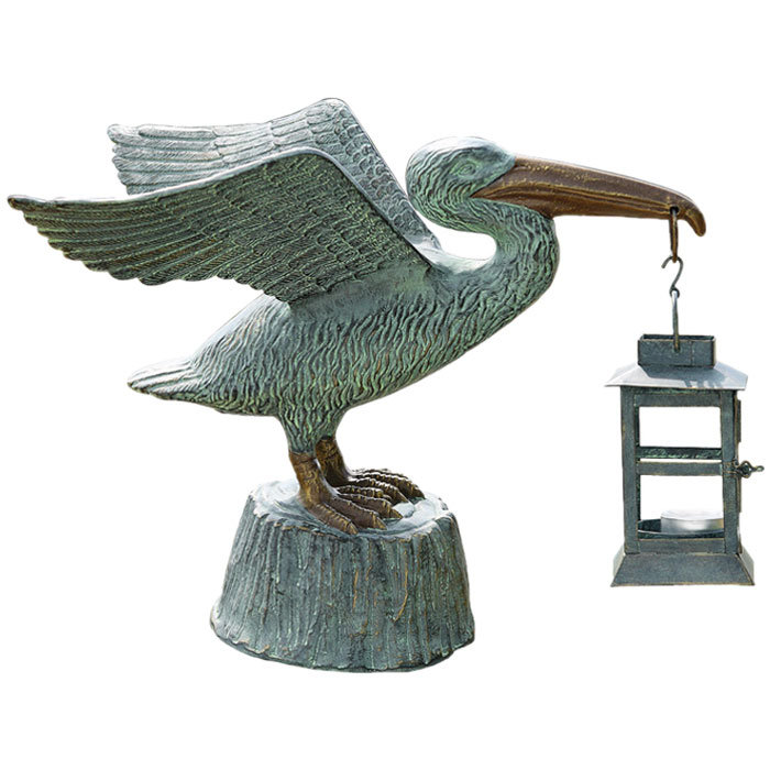 SPI Home Pelican Lantern Statue & Reviews Wayfair