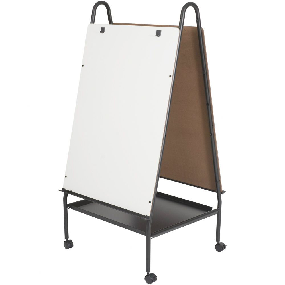 BestRite Adjustable Double Sided Casters Board Easel
