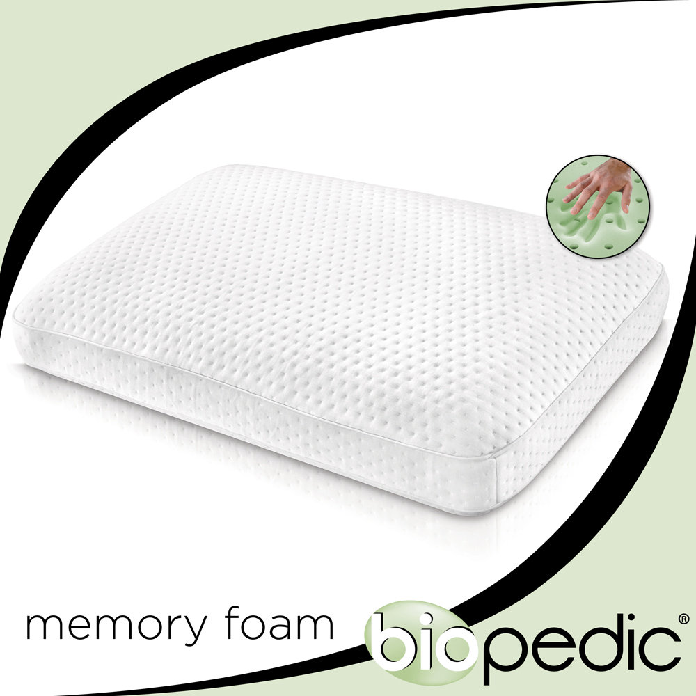 BioPEDIC Extreme Luxury Memory Foam Pillow & Reviews Wayfair