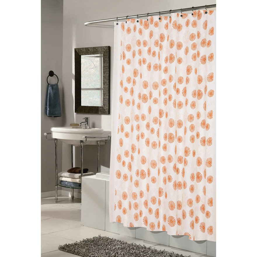 Carnation Home Fashions Vienna Shower Curtain & Reviews Wayfair