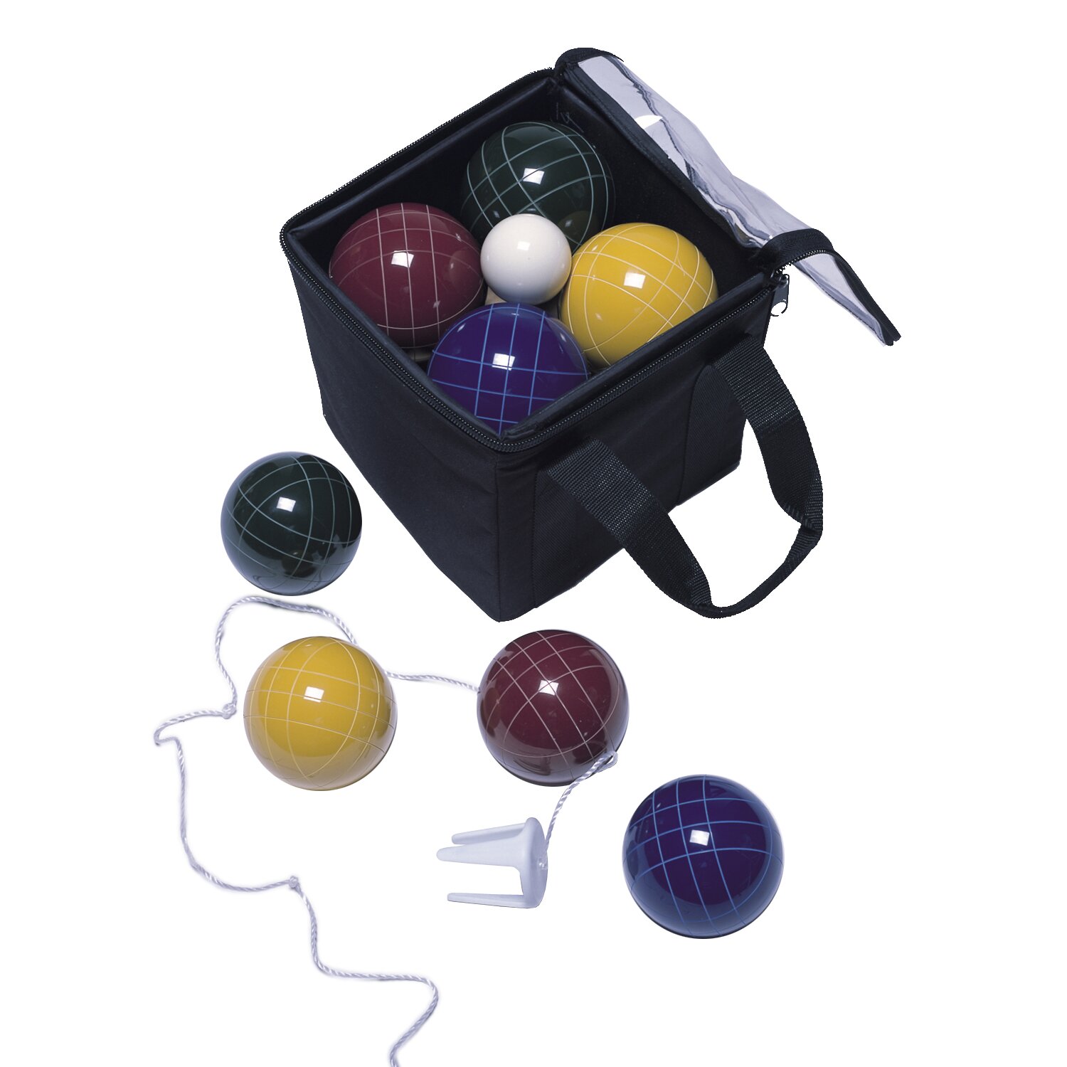 Ball set. 19136301 Verus Sport 107 mm Bocce Set. 19136301 Verus Sport 107-110 mm Bocce Set. Подставки для бочча. Игра шарики бокс.