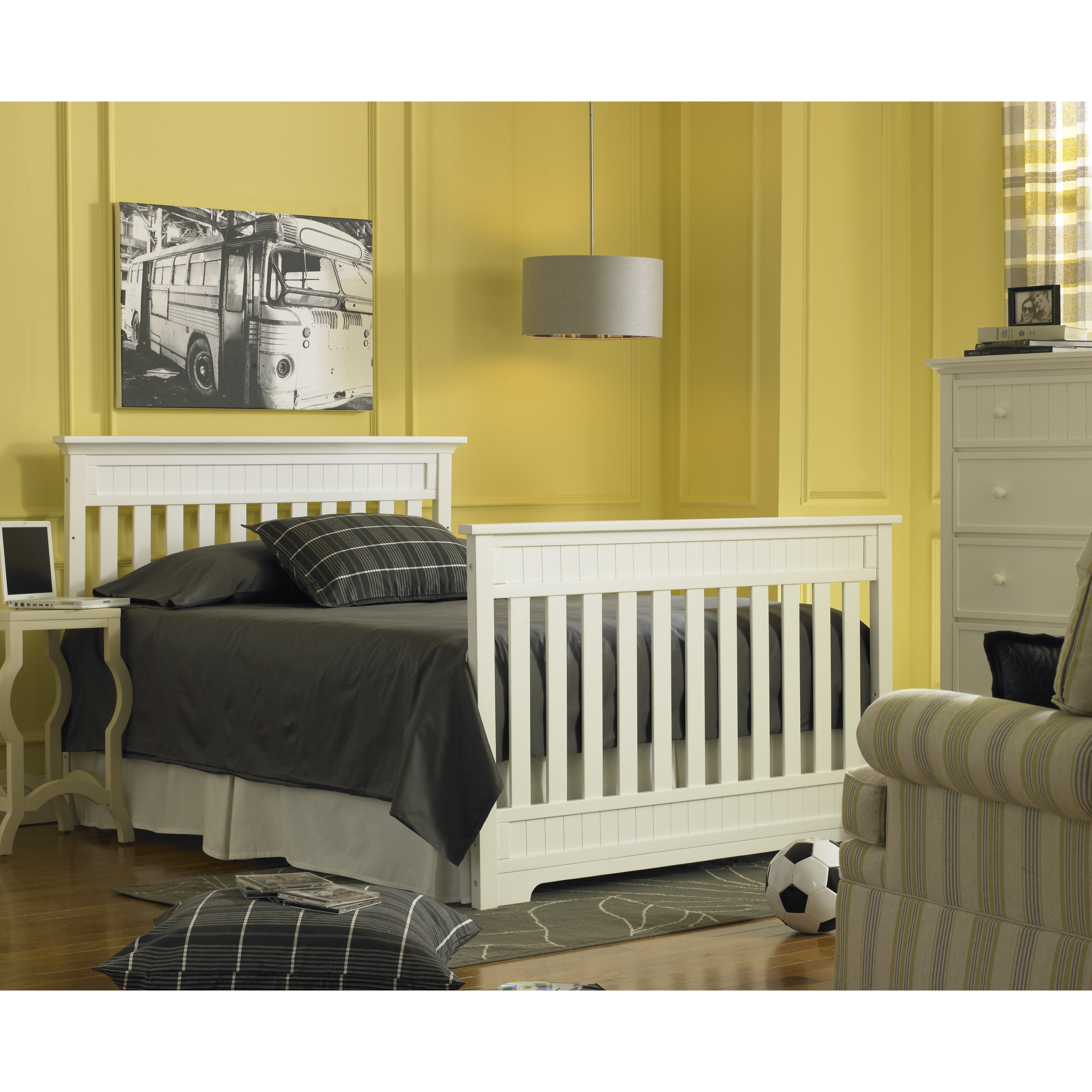 FisherPrice Lakeland 4in1 Convertible Crib & Reviews Wayfair