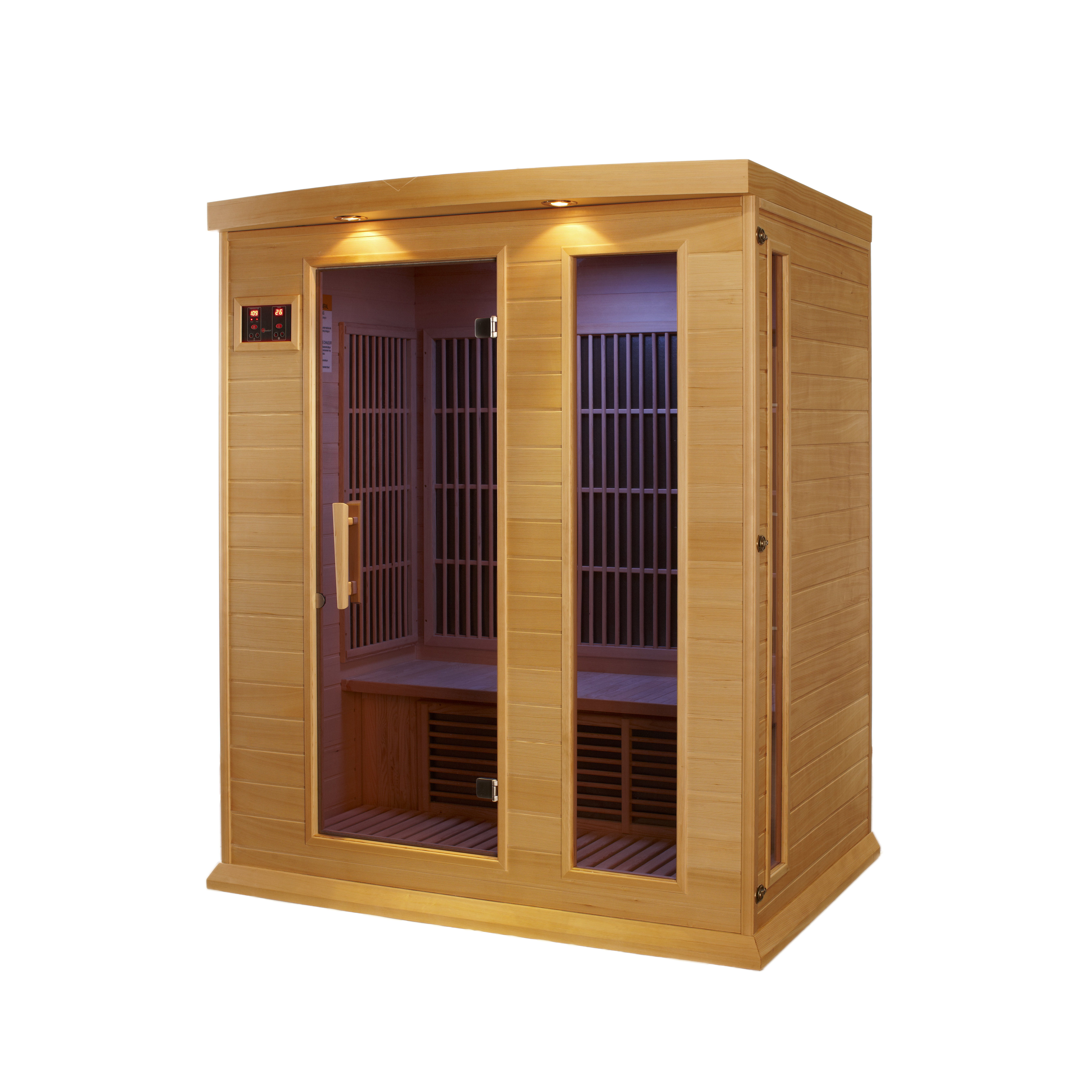 MAXXUS 3 Person Carbon FAR Infrared Sauna & Reviews | Wayfair