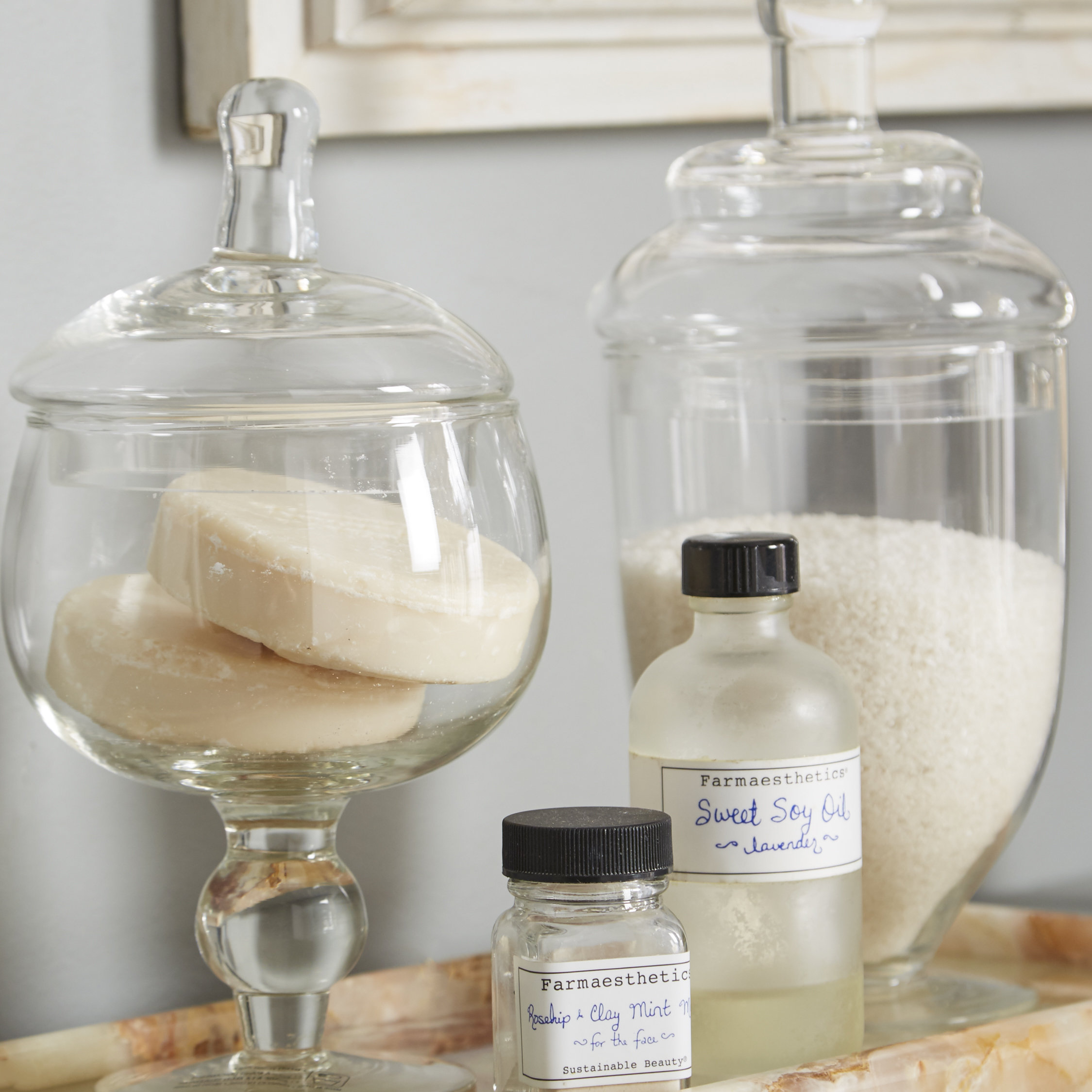 Home Essentials and Beyond Terra Apothacary 3Piece Jar Set & Reviews