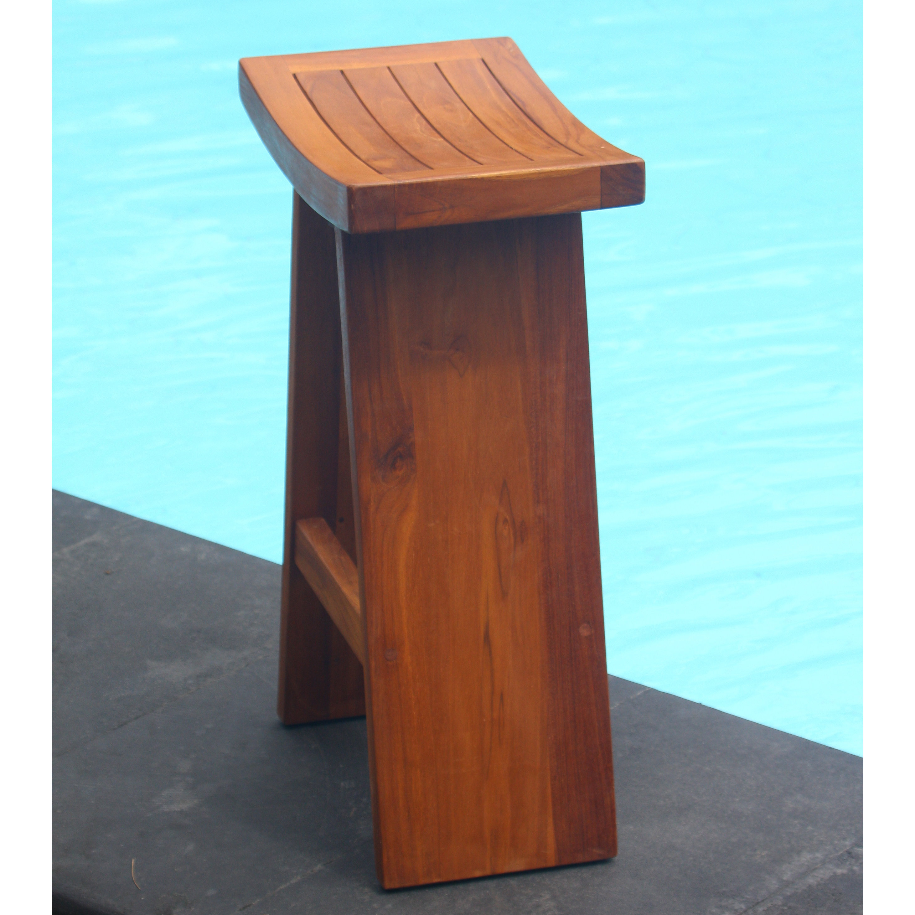 Unique Teak Bar Stool Designs