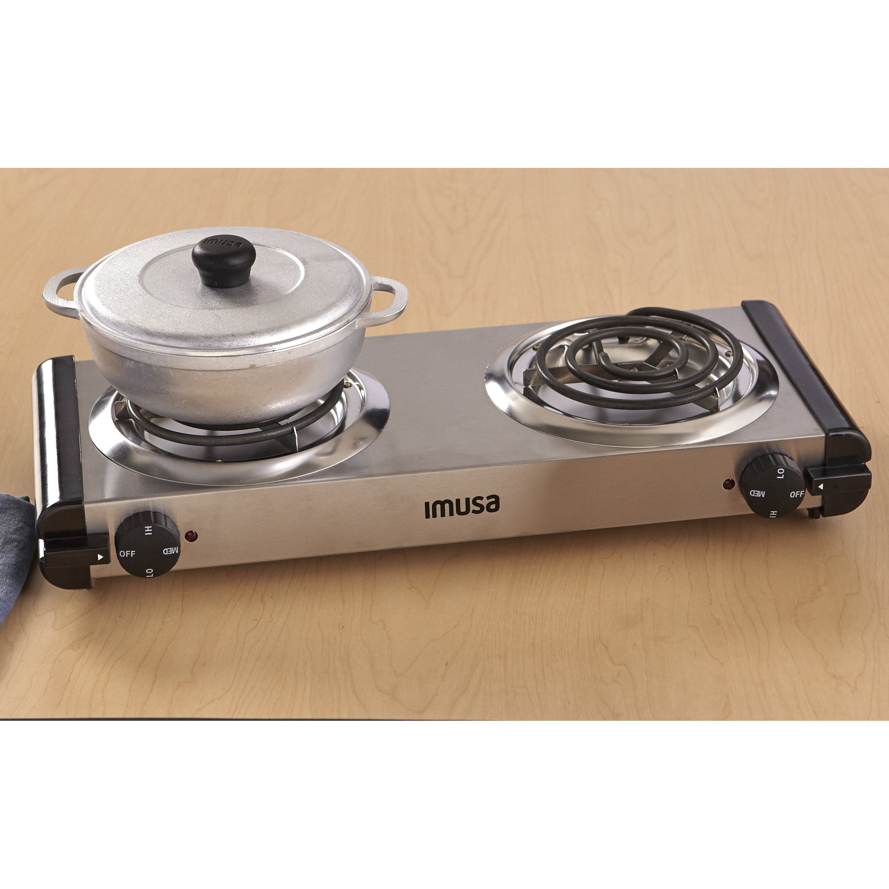 IMUSA Electric Double Burner & Reviews Wayfair