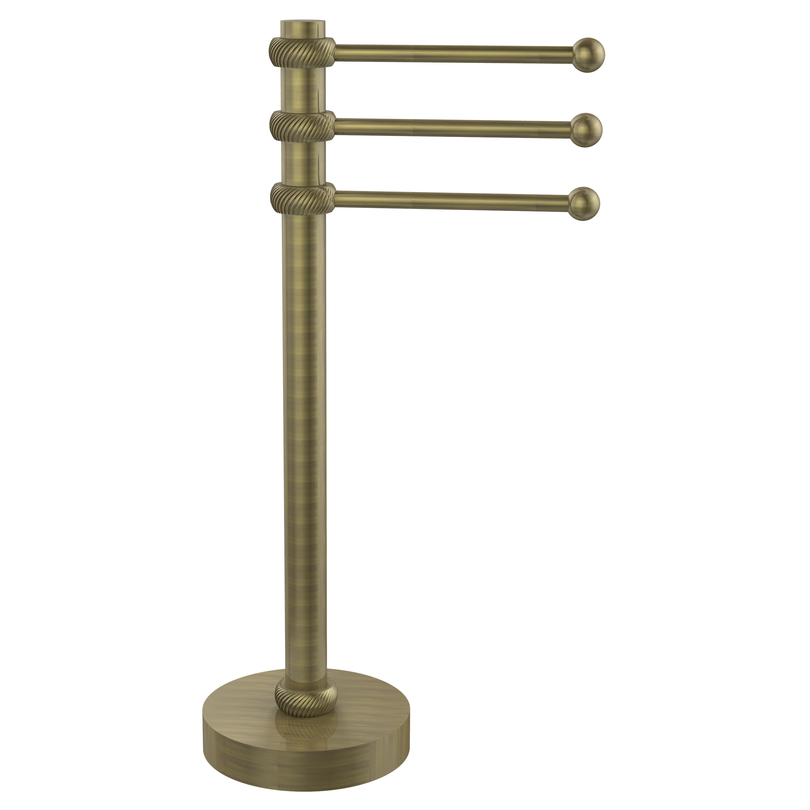 Allied Brass 3Swing Arm Countertop Towel Stand Wayfair