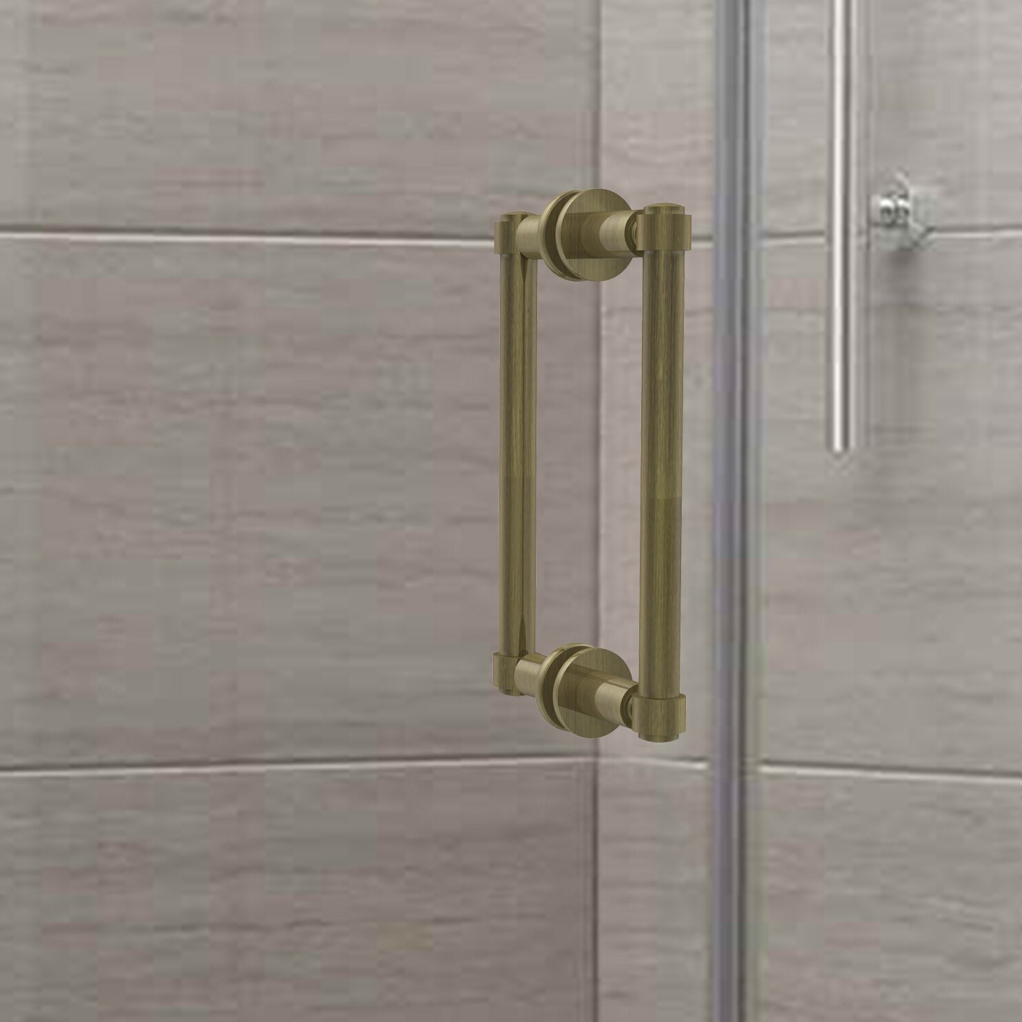 Allied Brass Back to Back Shower Door Pull | Wayfair