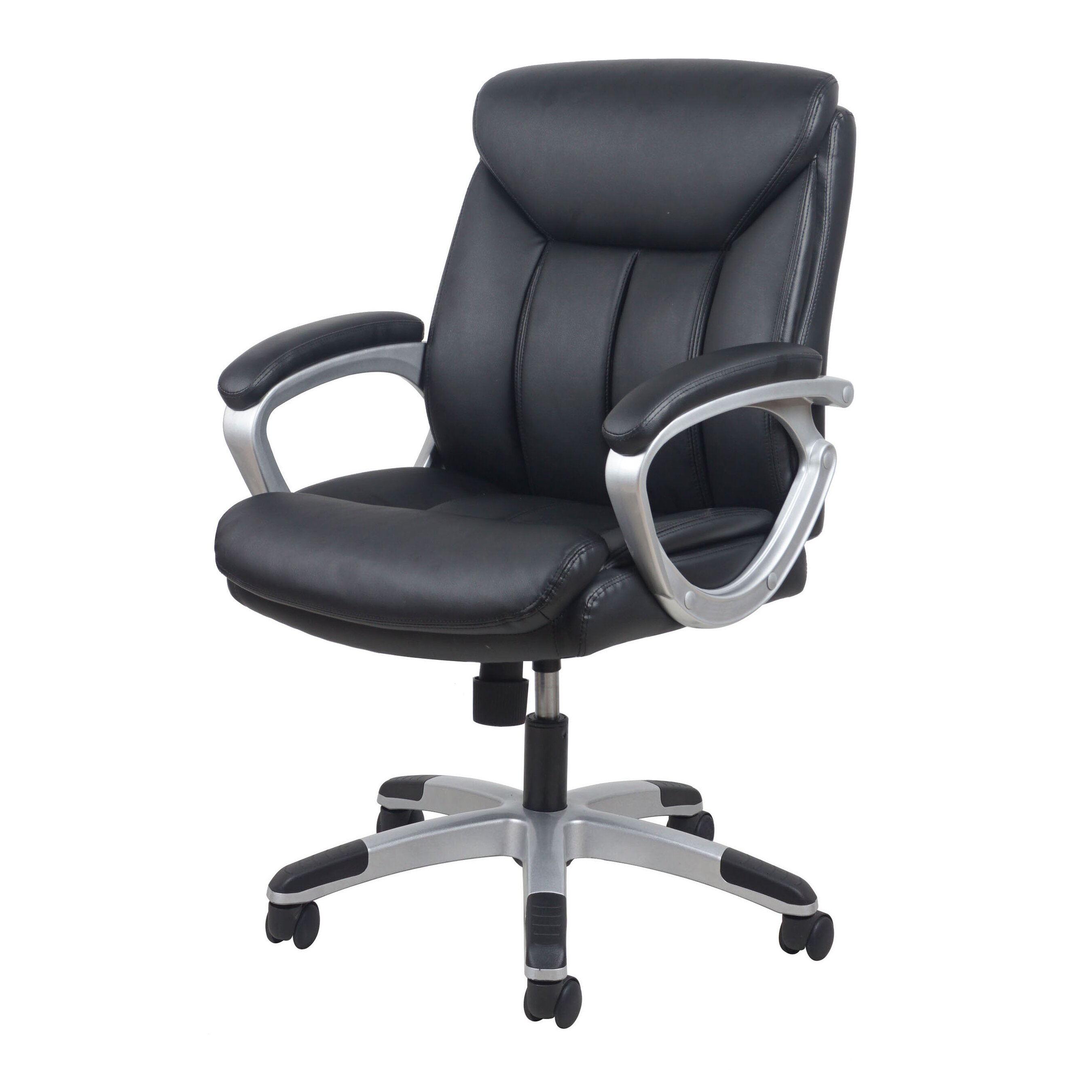 OFM Leather Executive Office Chair with Arms ESS 6020