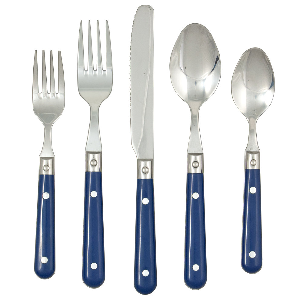 Ginkgo Le Prix 20 Piece Flatware Set & Reviews Wayfair