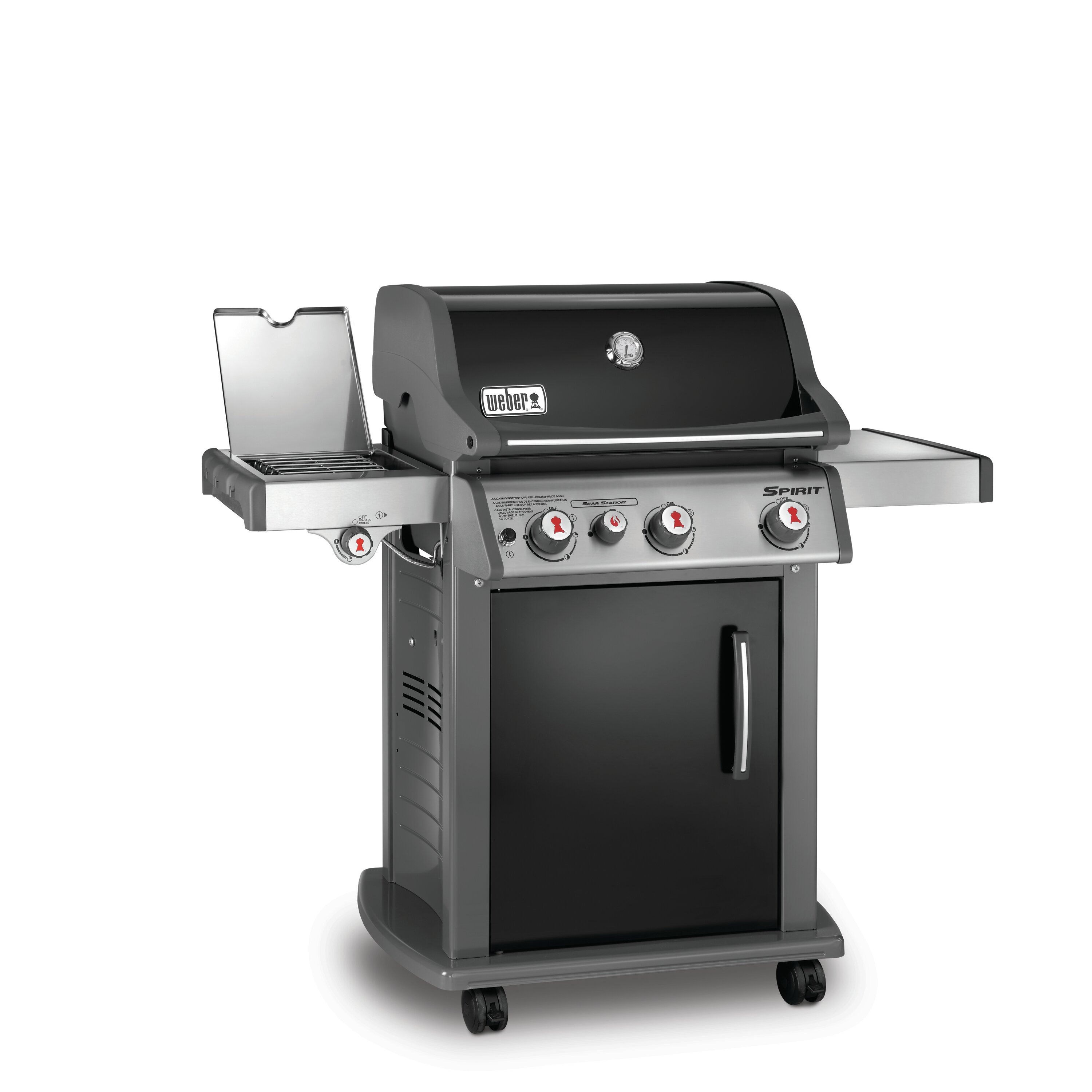 Weber Spirit E-330 Gas Grill LP Black & Reviews | Wayfair