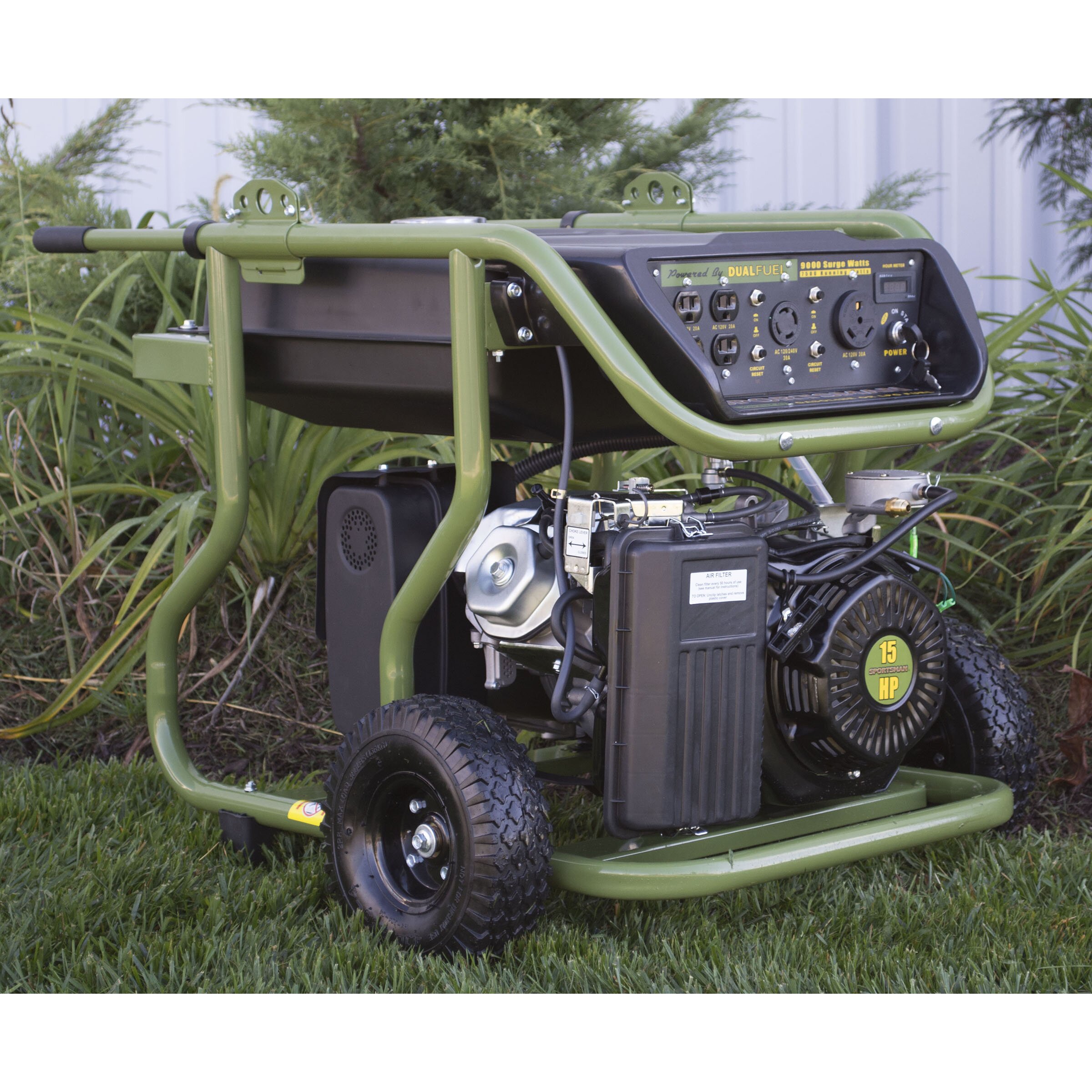 Sportsman 9000 Watt Portable Dual Fuel Generator Wayfair 6722