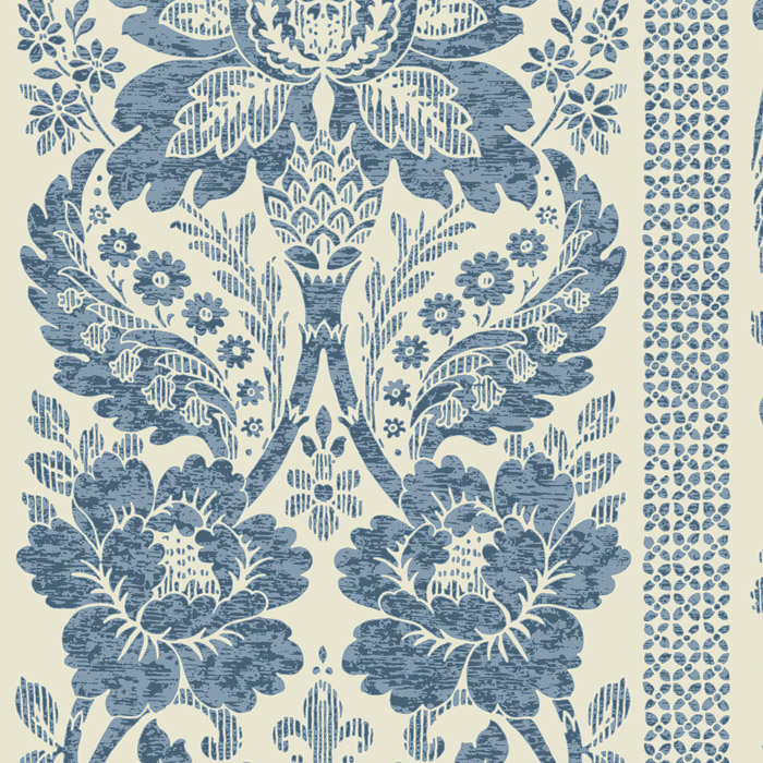 York Wallcoverings French Dressing 27' x 27" Damask Wallpaper & Reviews