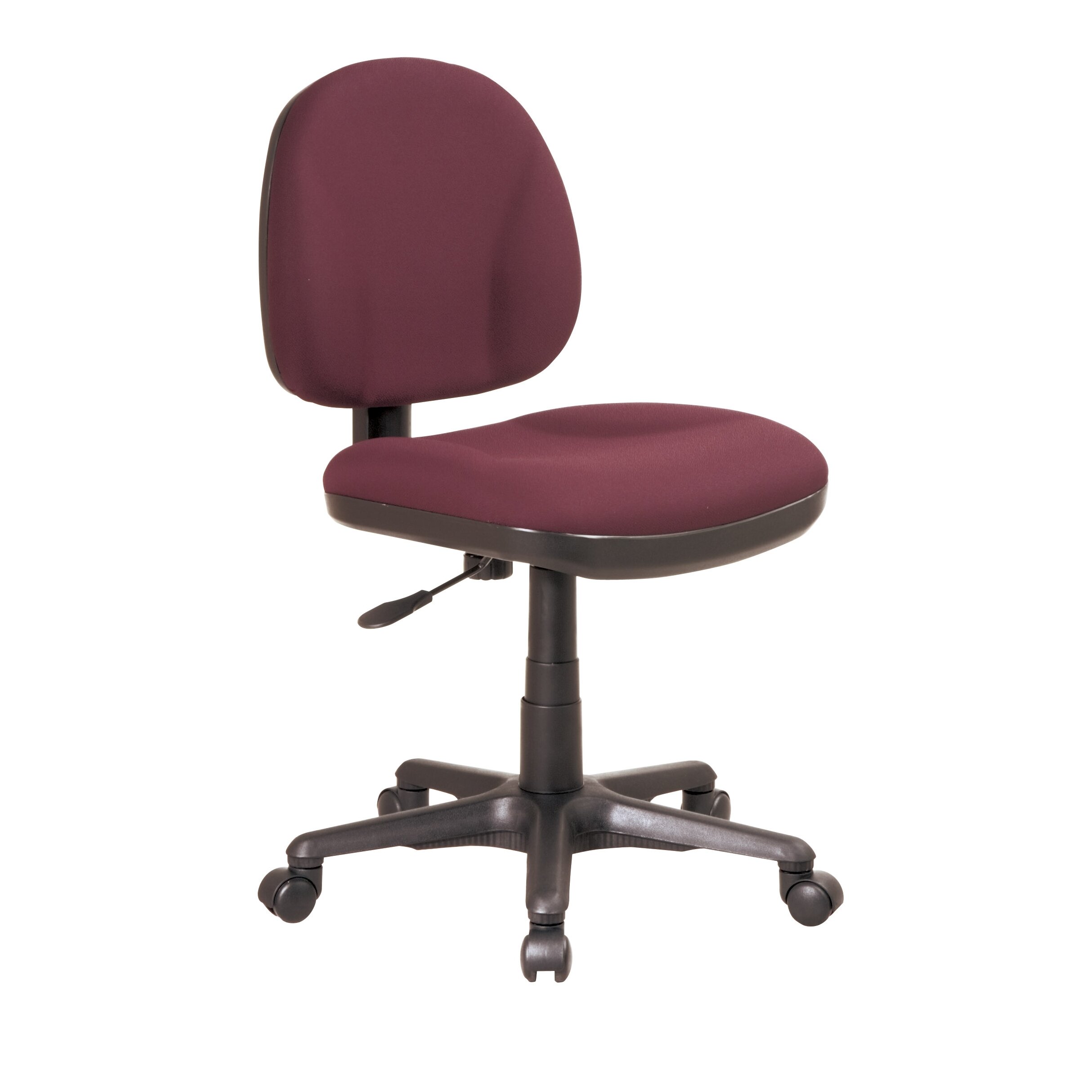 Office Star Sculptured Low-Back Task Chair without Arms & Reviews | Wayfair
