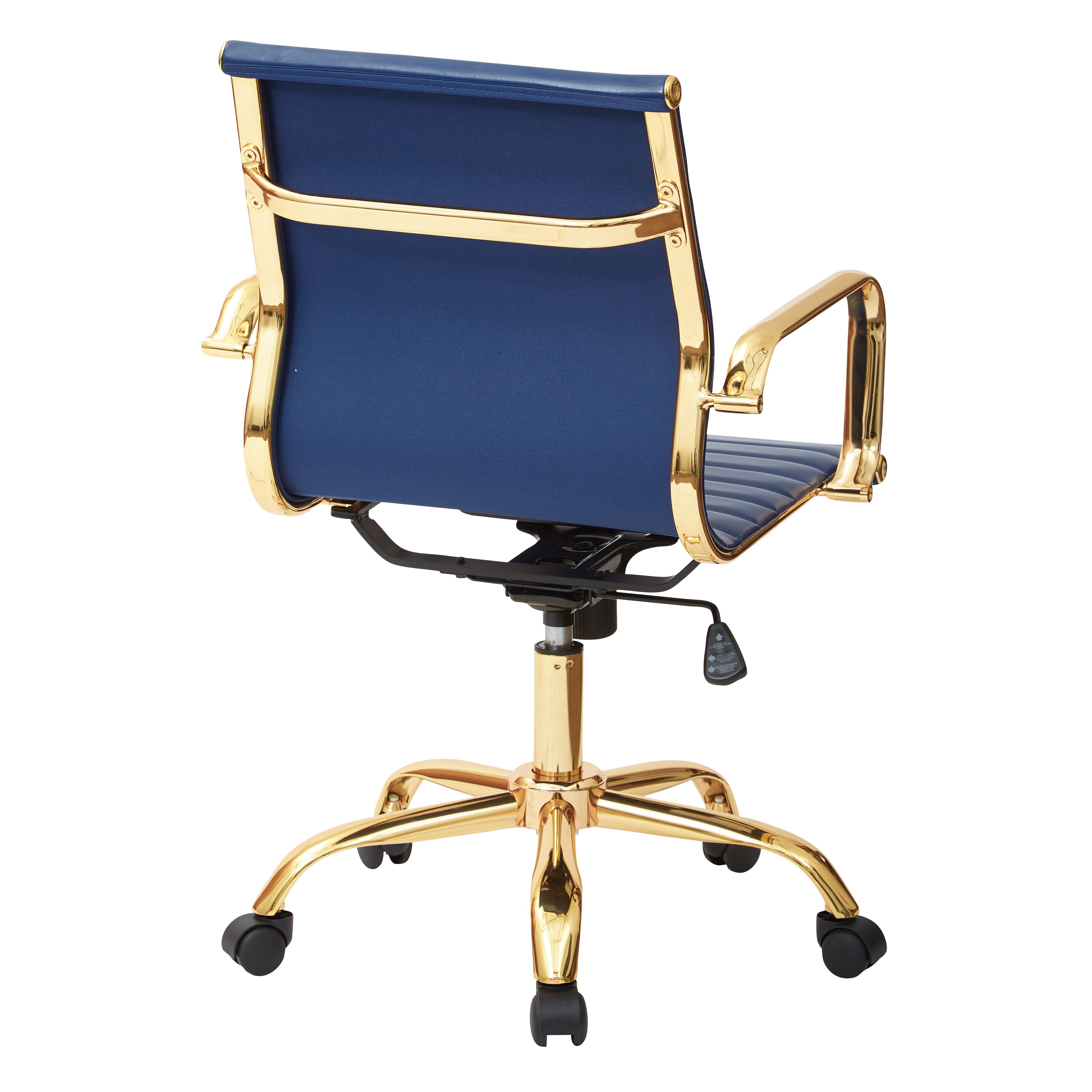 Office Star Mid-Back Executive Office Chair with Arms ...