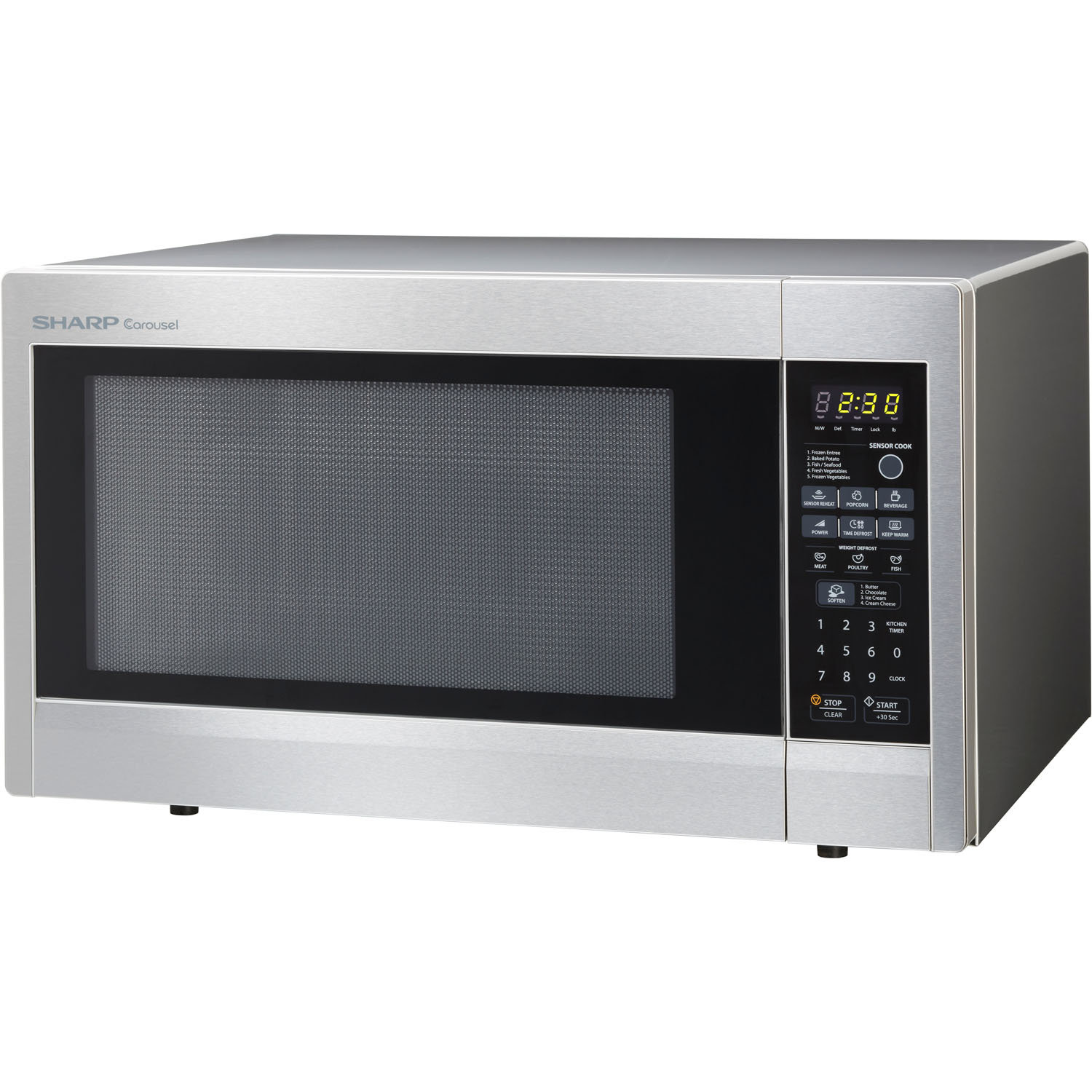 Sharp 2.2 Cubic Feet 1200W Countertop Microwave & Reviews Wayfair