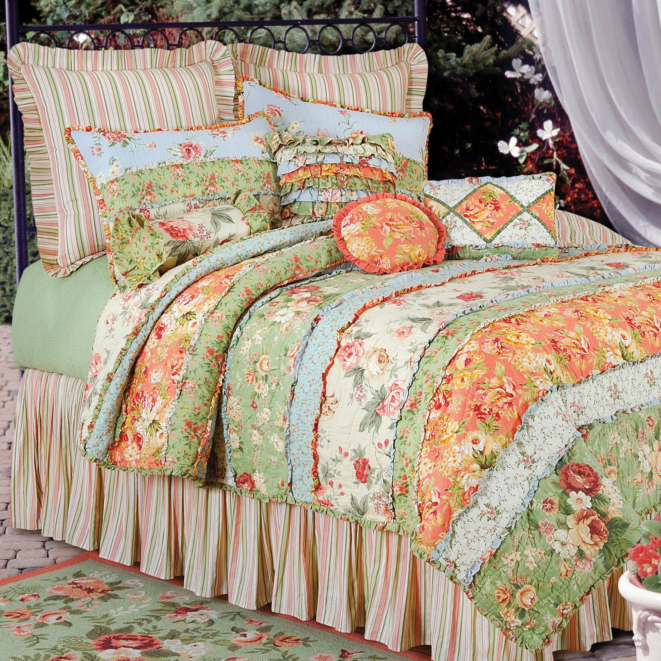 C & F Enterprises Garden Dream Quilt Collection & Reviews