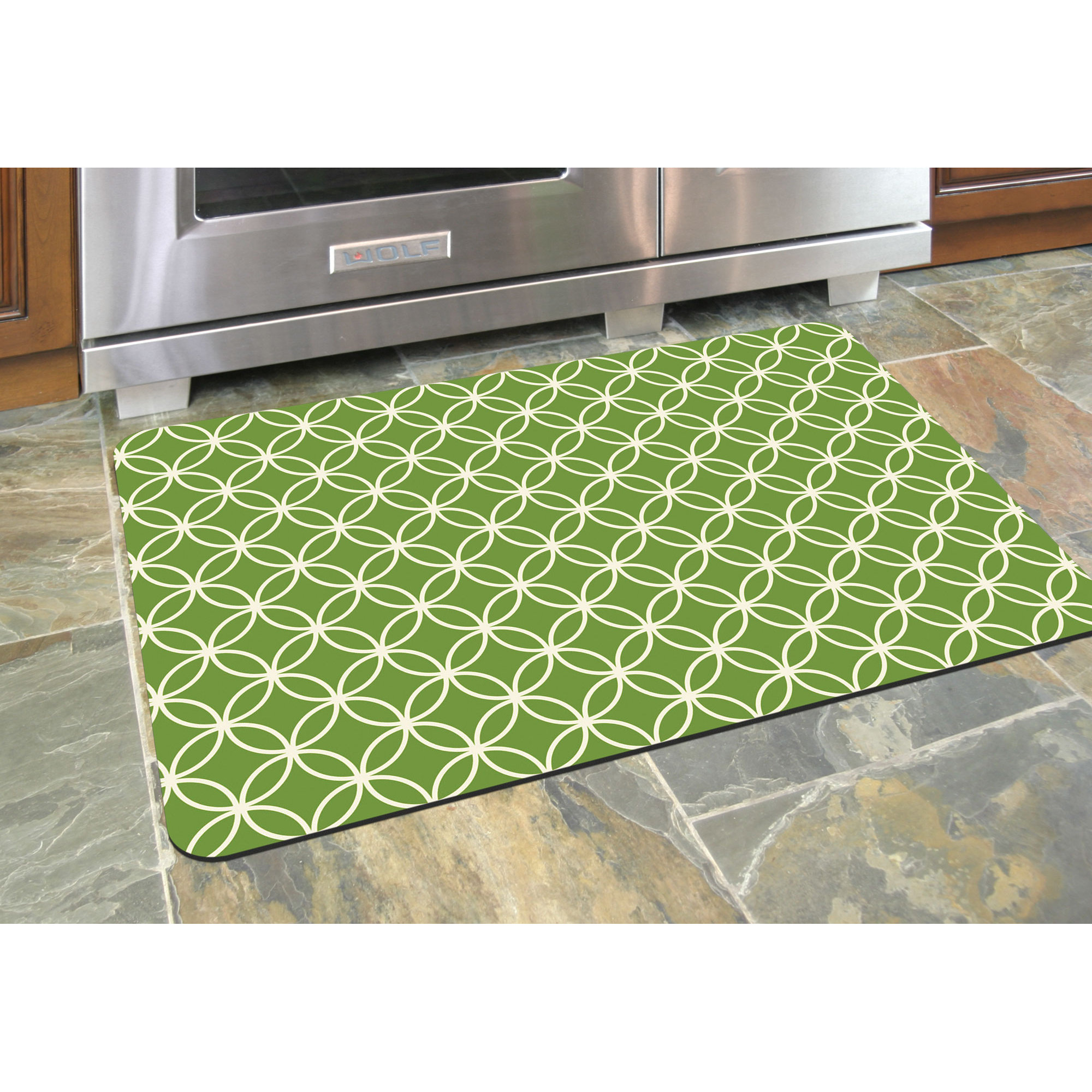 Bungalow Flooring Premium Comfort Circle Bloom Mat & Reviews Wayfair