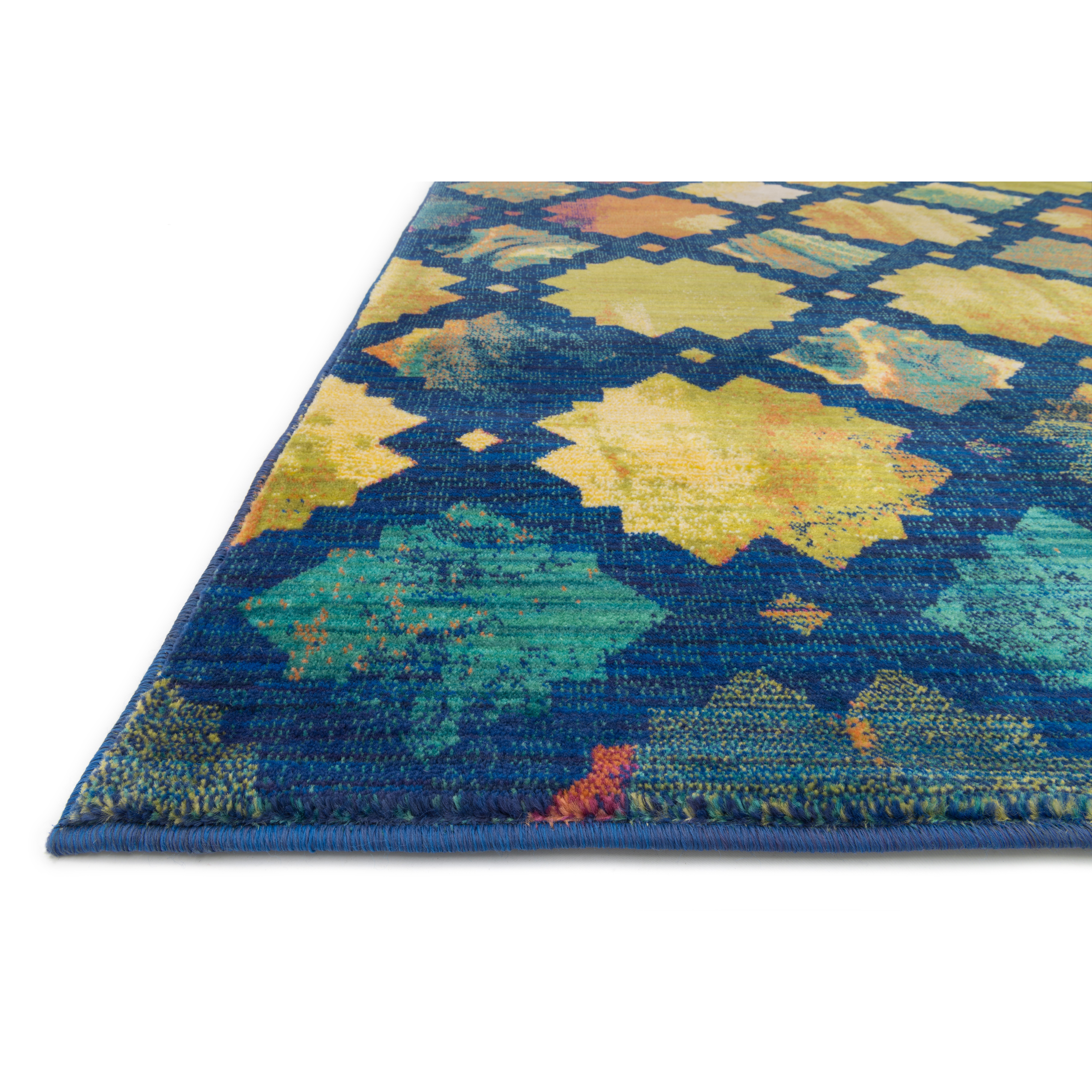 Loloi Rugs Lyon Blue/Multi Rug Wayfair