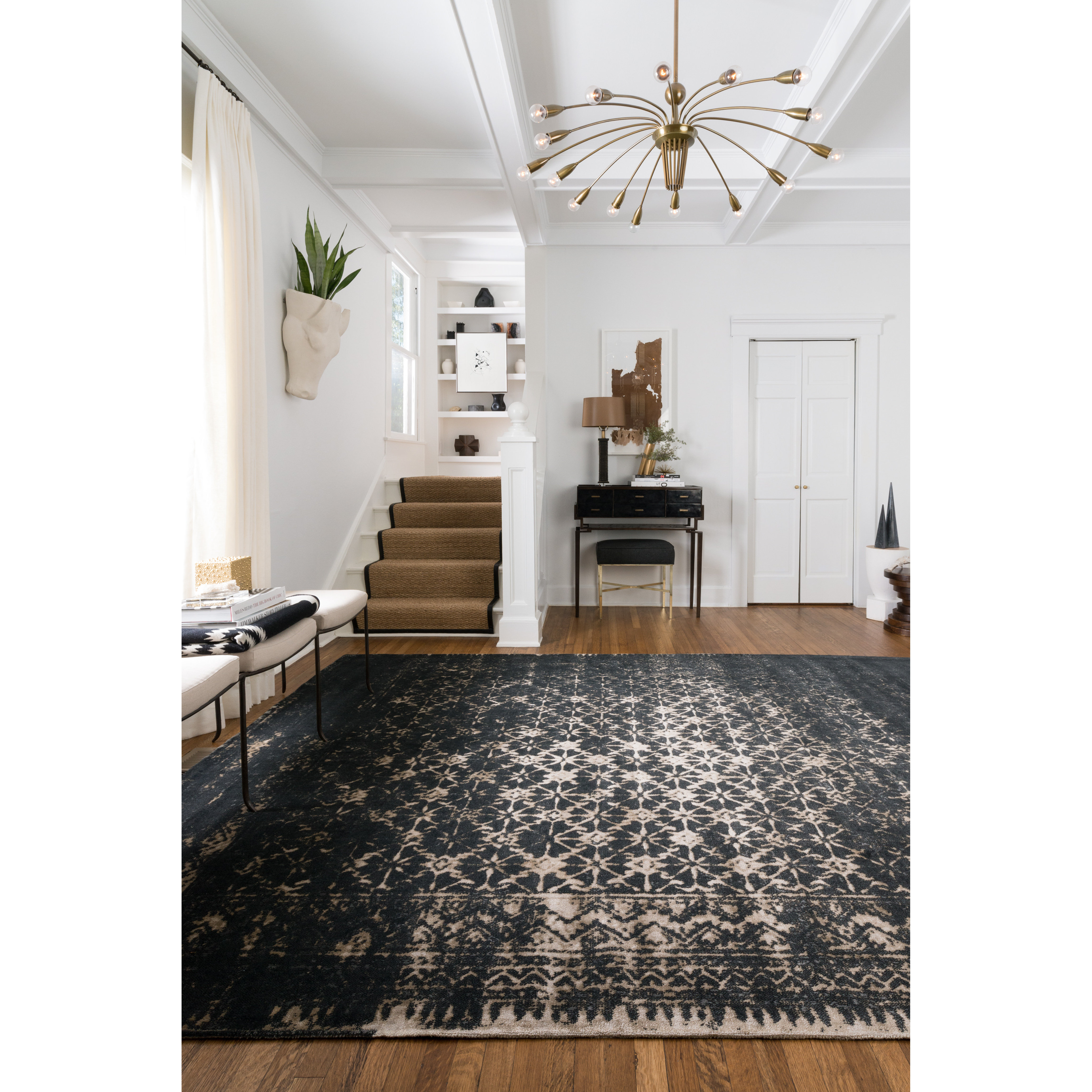 Loloi Rugs Journey Black/Tan Area Rug & Reviews | Wayfair