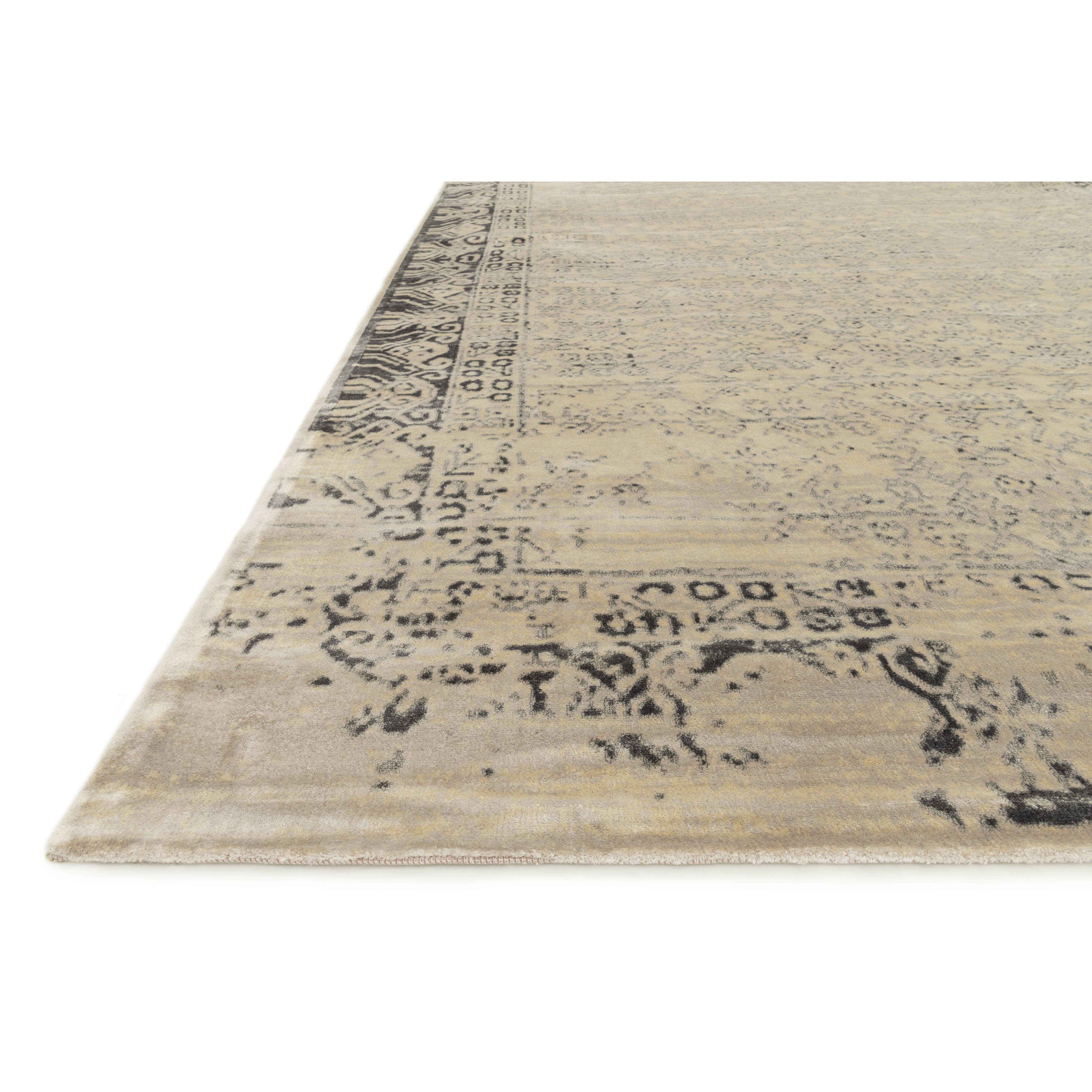 Loloi Rugs Nyla Ivory/Charcoal Area Rug & Reviews Wayfair