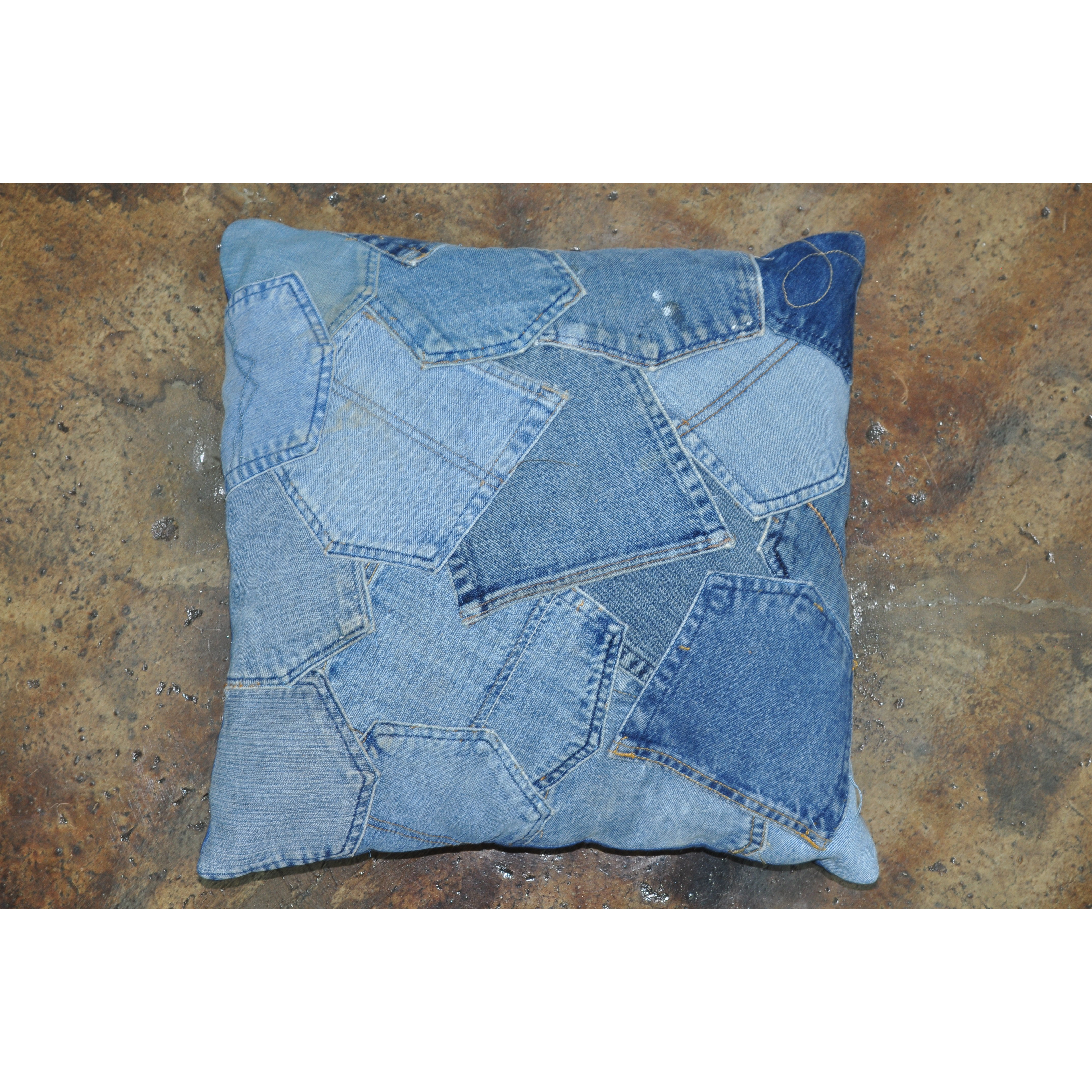 Loloi Rugs Runway Denim Pockets Throw Pillow & Reviews Wayfair