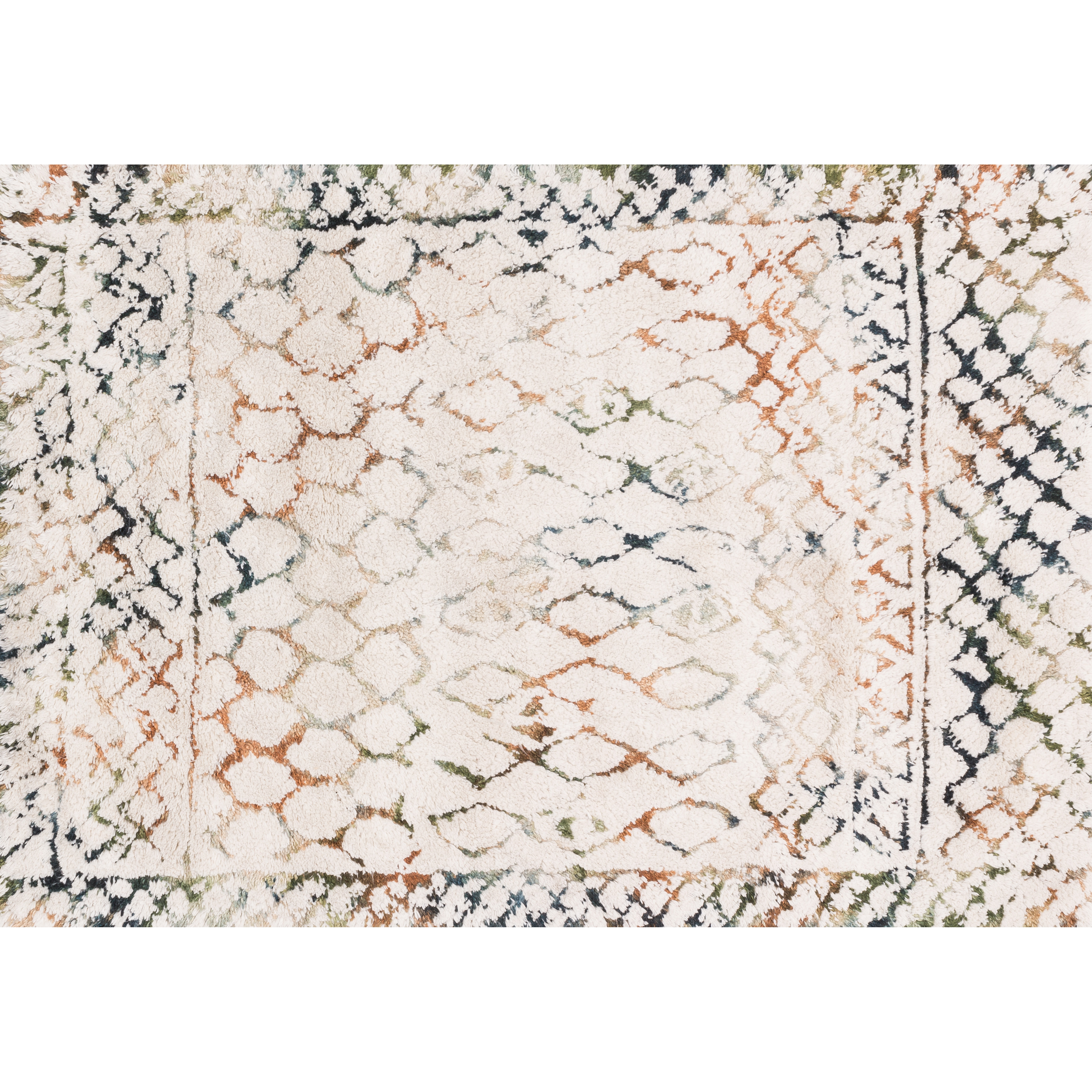 Loloi Rugs Justina Blakeney Folklore Handmade Ivory/Jade Area Rug Wayfair