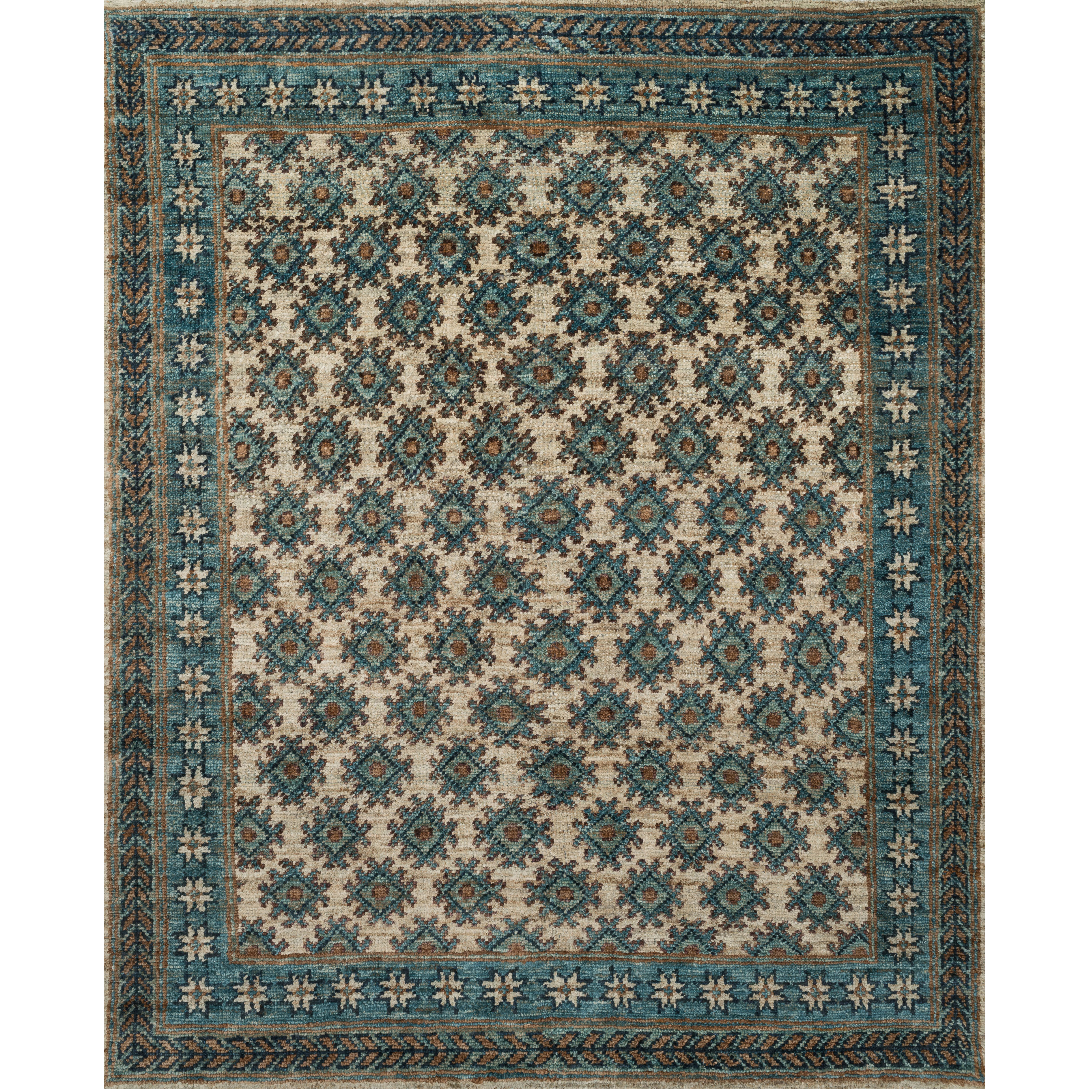 Loloi Rugs Nomad Beige & Ocean Area Rug Wayfair