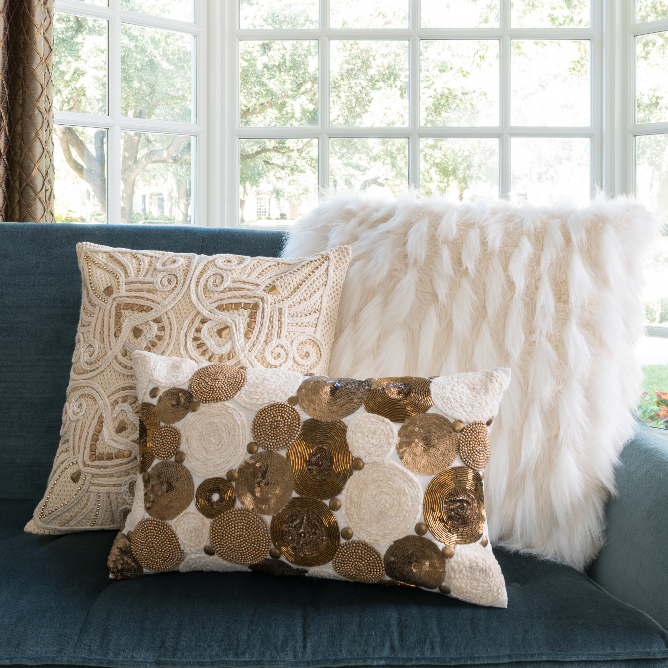 Loloi Rugs Cotton Throw Pillow & Reviews Wayfair