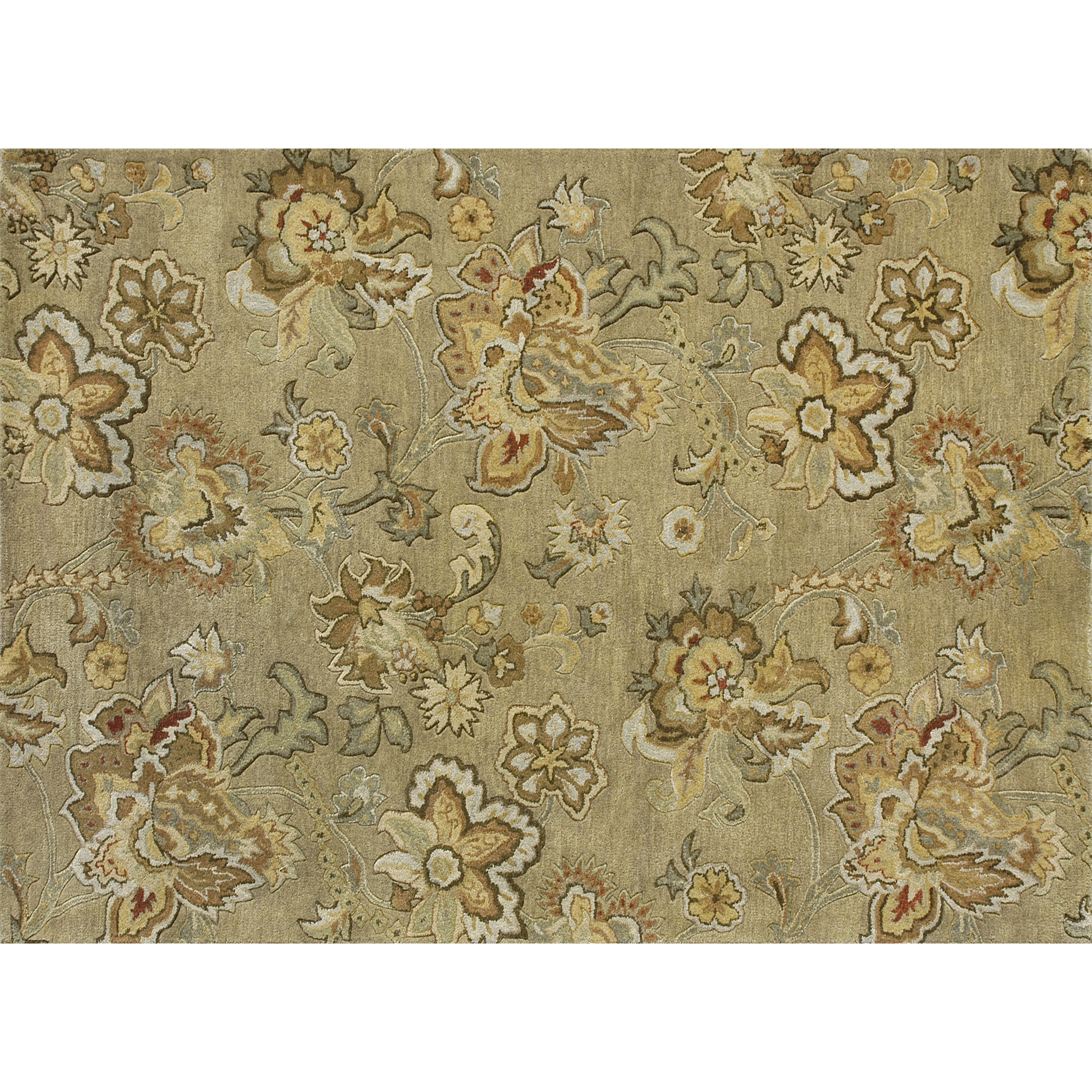 Loloi Rugs Fulton Sage Floral Area Rug & Reviews Wayfair