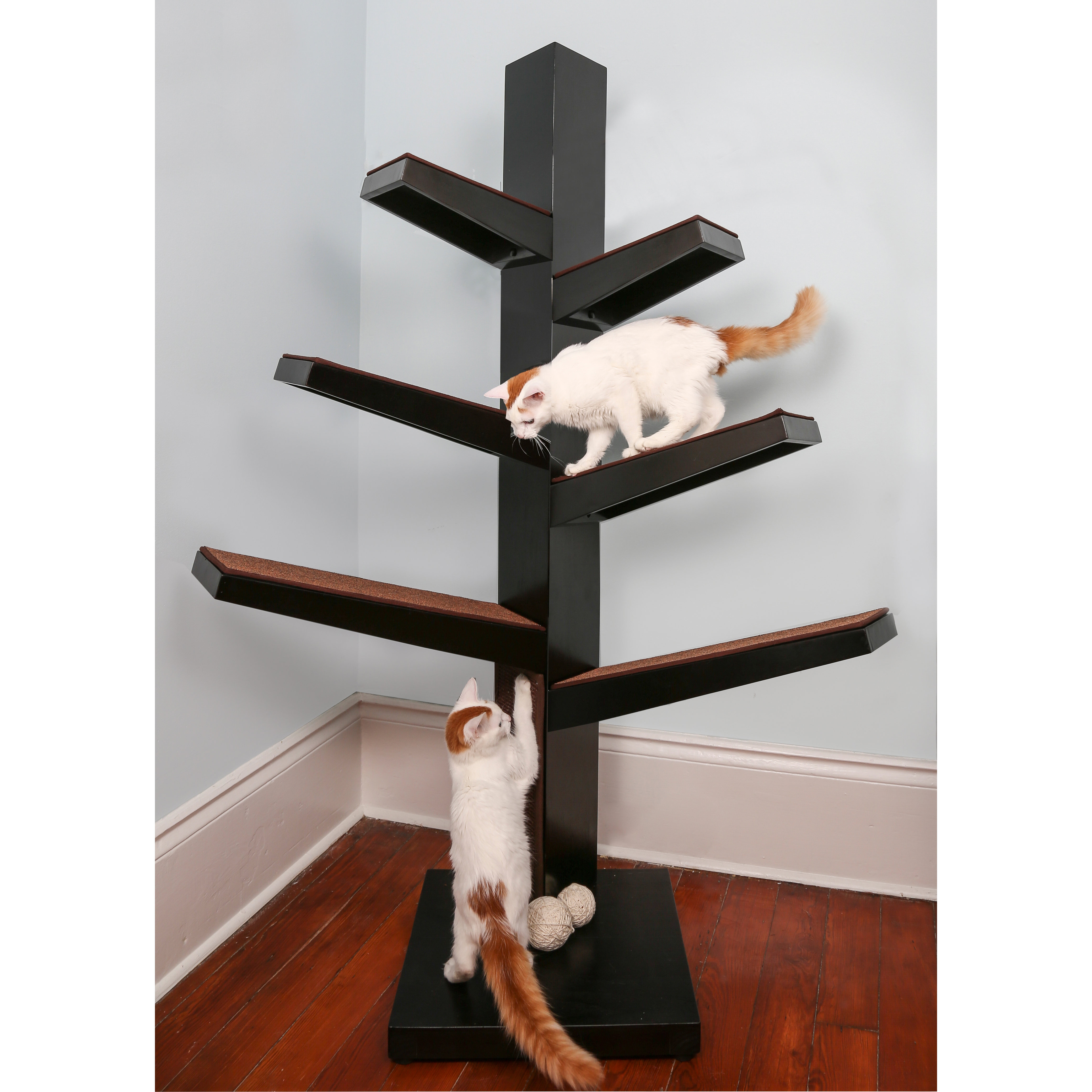 The Refined Feline 68" Catalpa Cat Tree & Reviews Wayfair