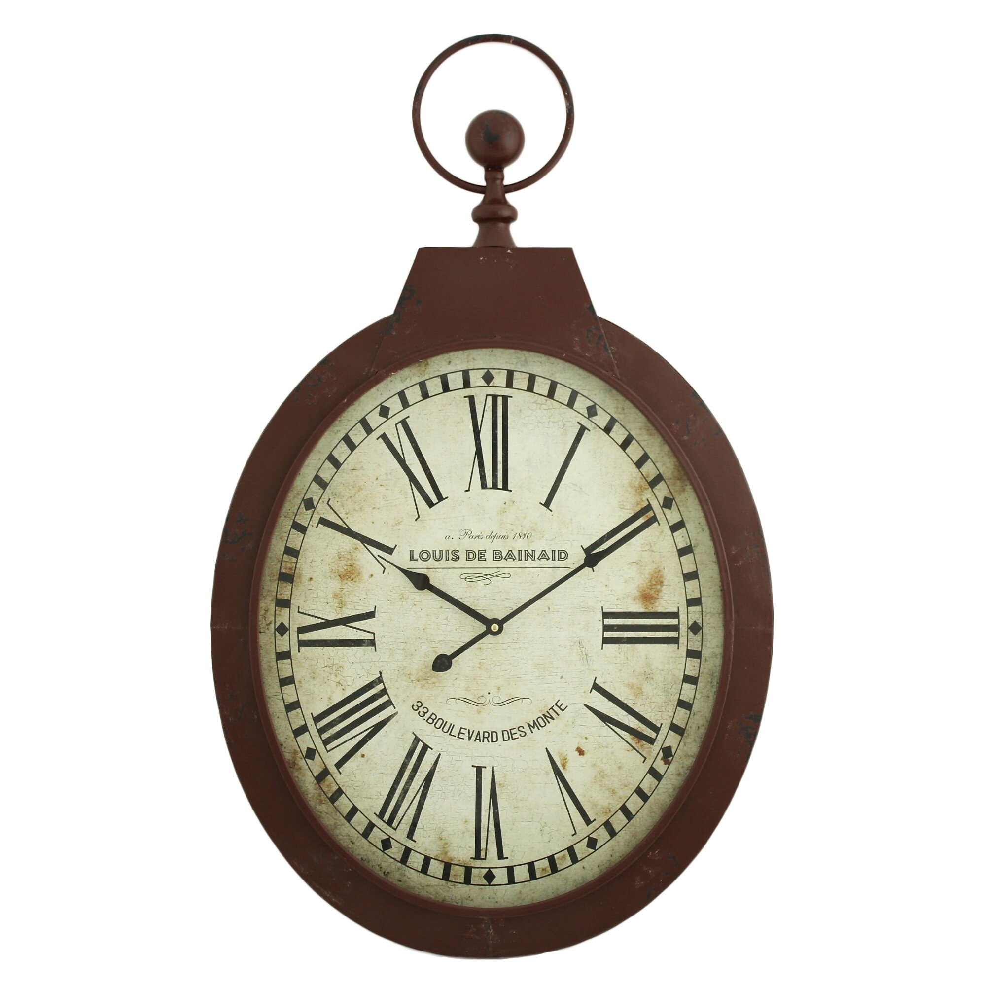 Aspire Louis Oval Wall Clock & Reviews | Wayfair