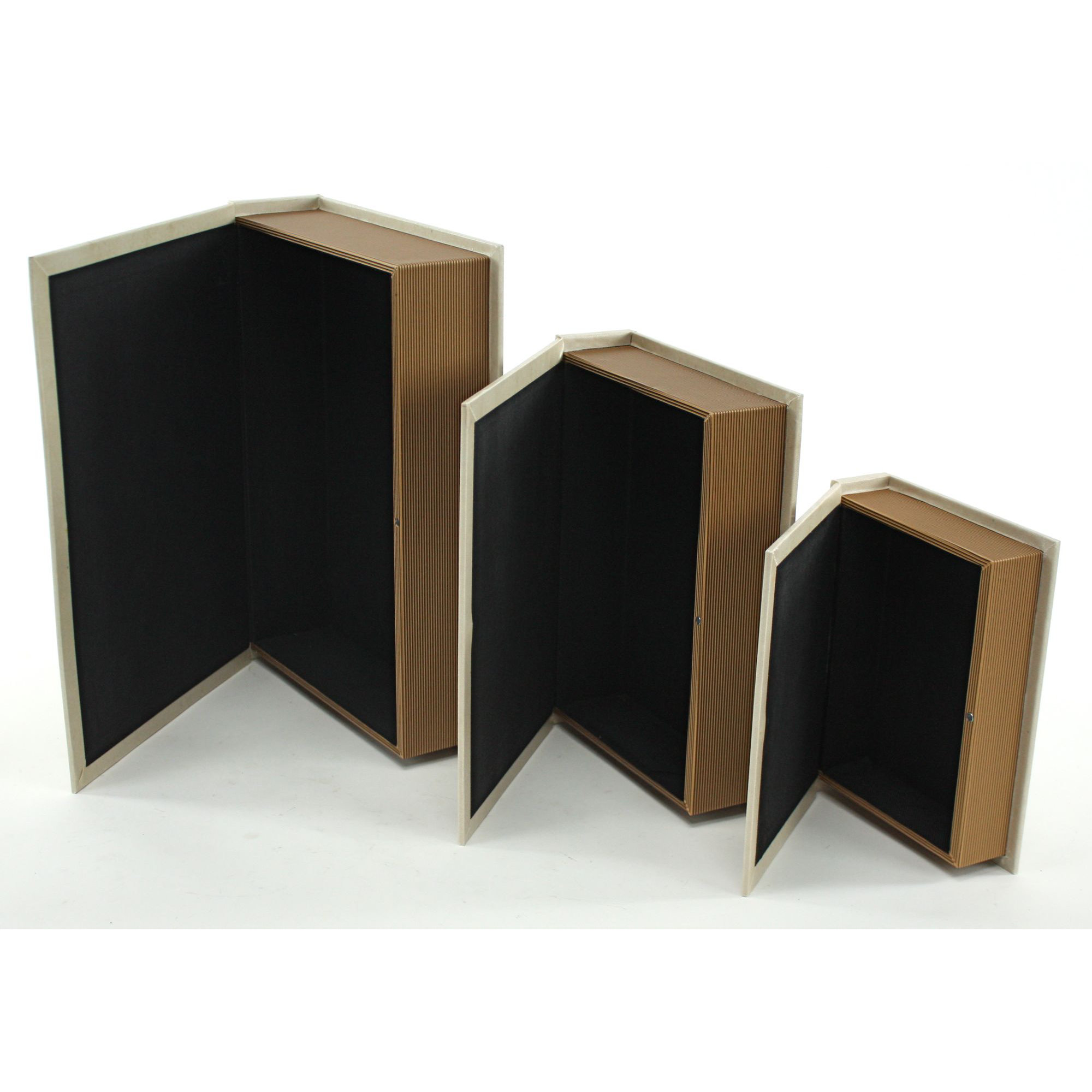 Aspire 3 Piece Paris Faux Book Box Set & Reviews Wayfair