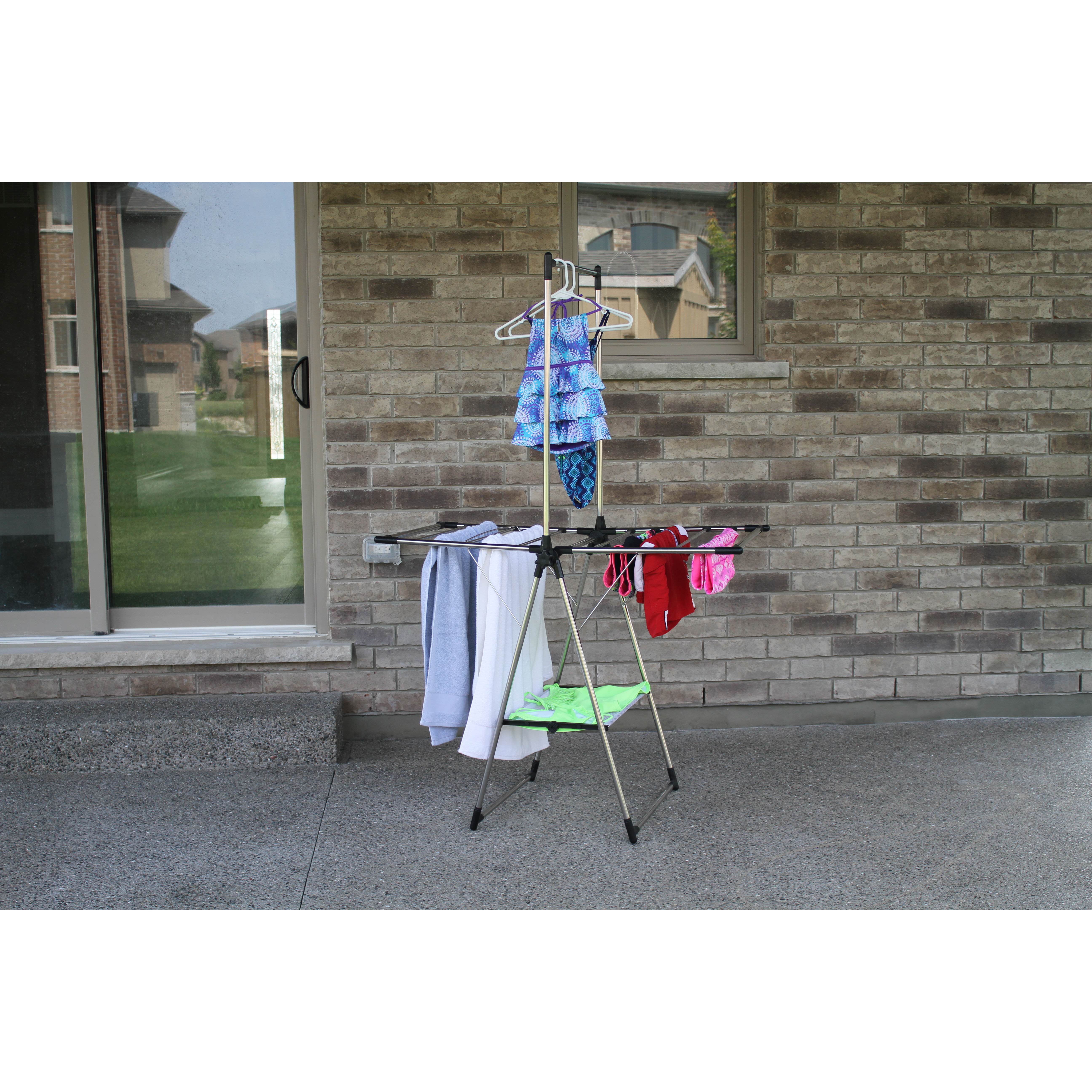Greenway Greenway Indoor/Outdoor Compact Drying Rack & Reviews Wayfair