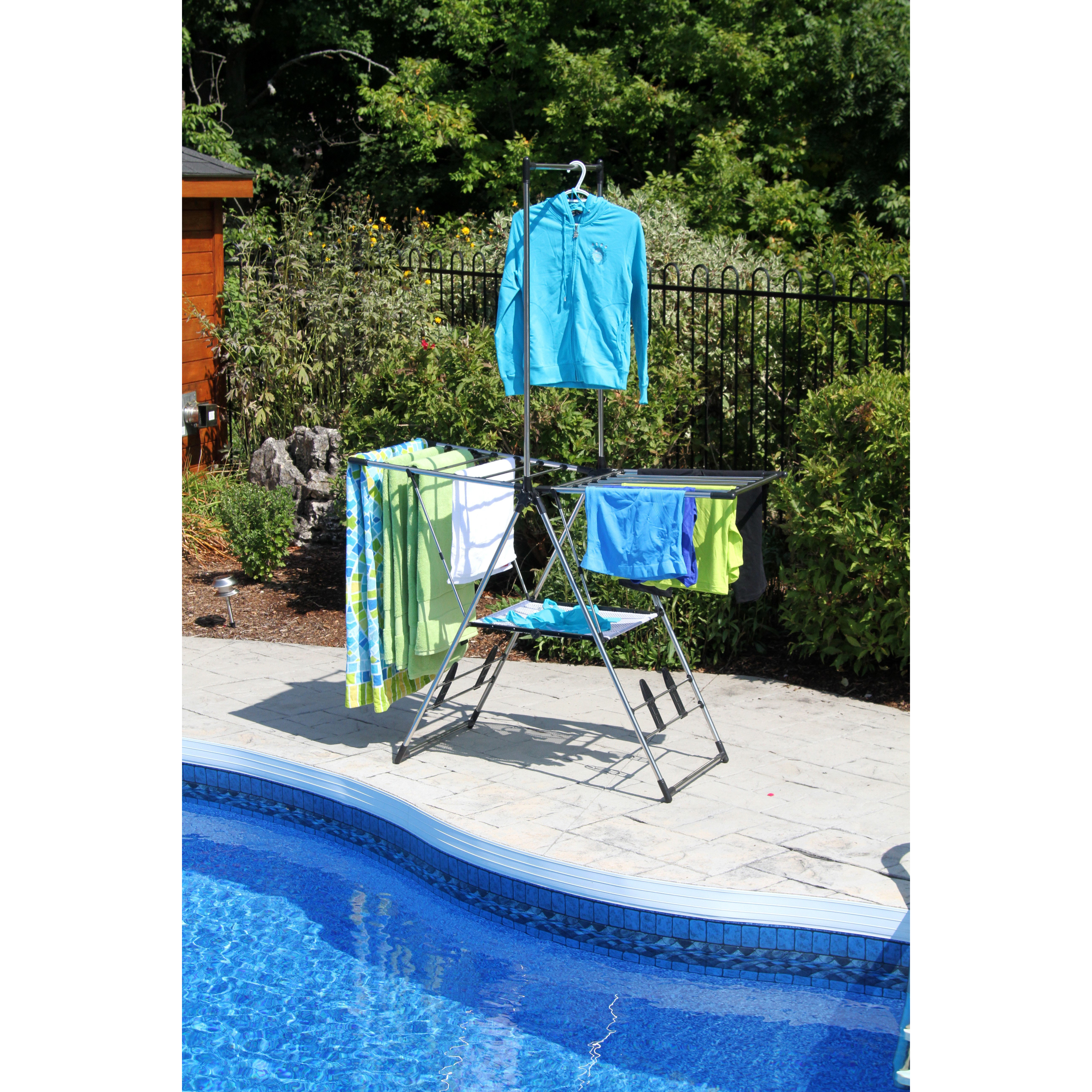 Greenway Greenway Indoor/Outdoor Large Drying Rack & Reviews Wayfair