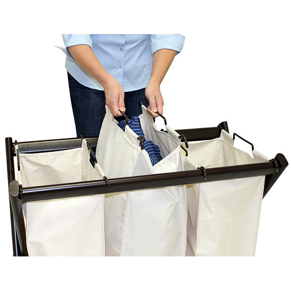 Greenway Deluxe Triple Laundry Sorter & Reviews Wayfair.ca