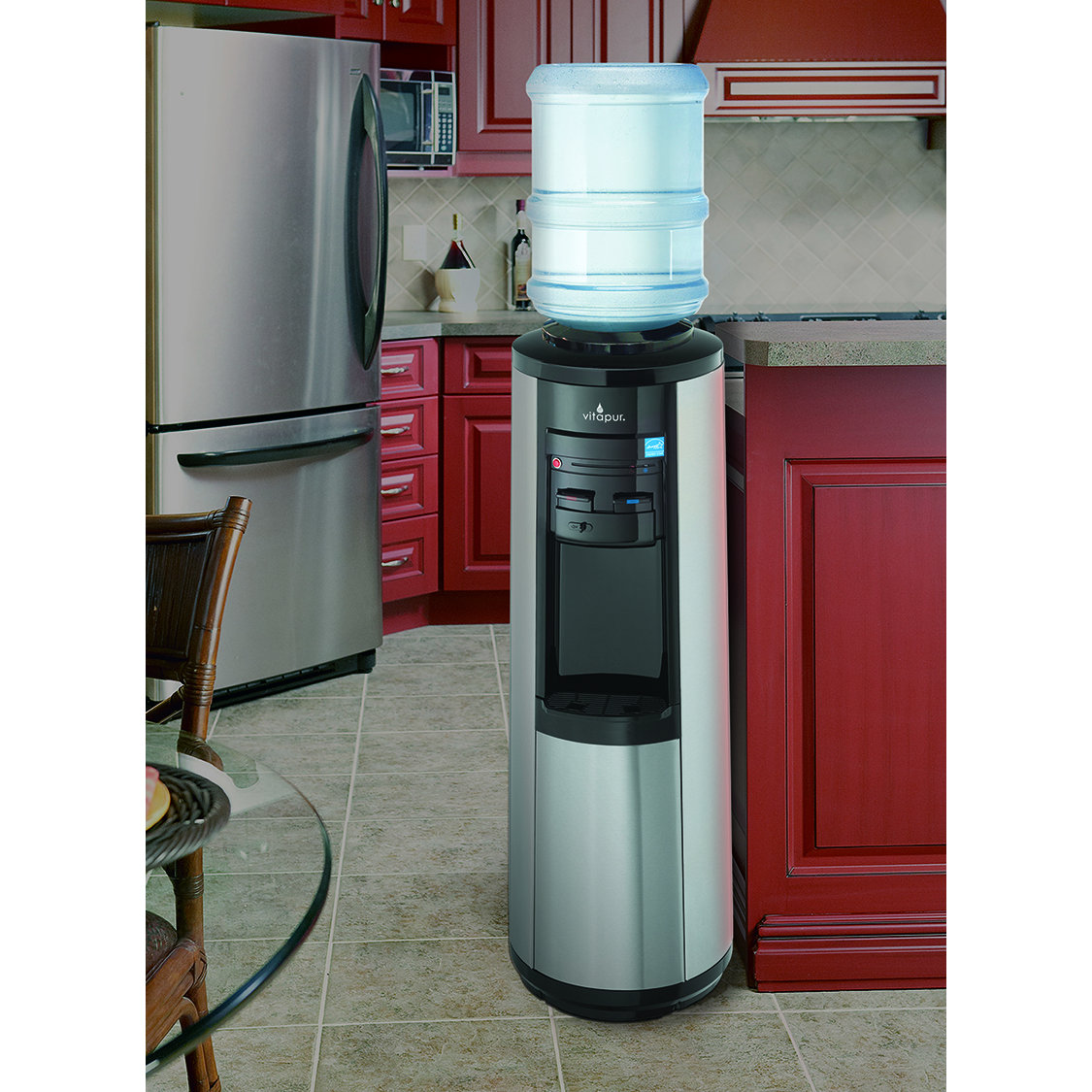 vitapur FreeStanding Hot, Cold, and Room Temperature Water Cooler