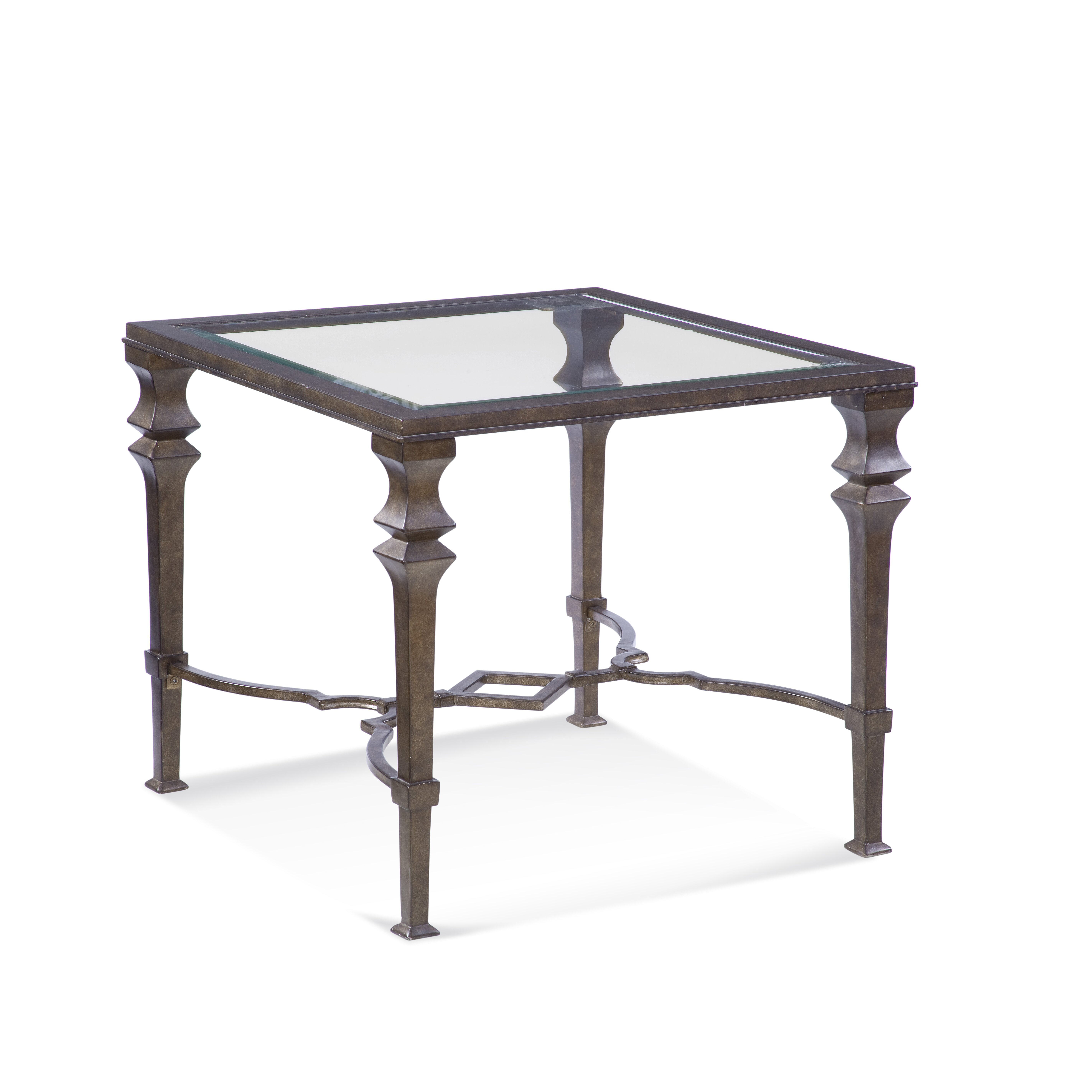 Bassett Mirror Lido Square End Table & Reviews 