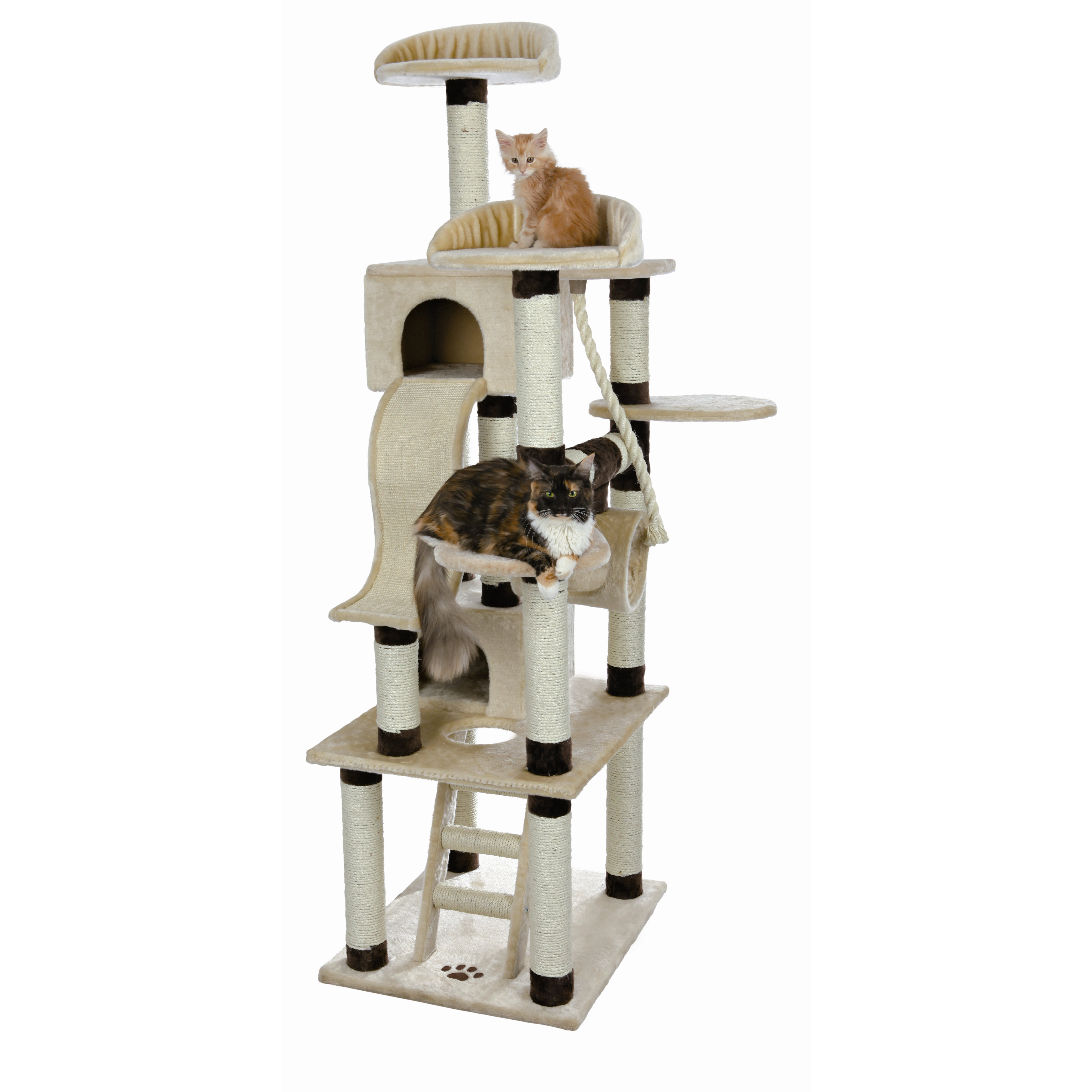 Trixie 82" Adiva Playground Cat Tree & Reviews Wayfair