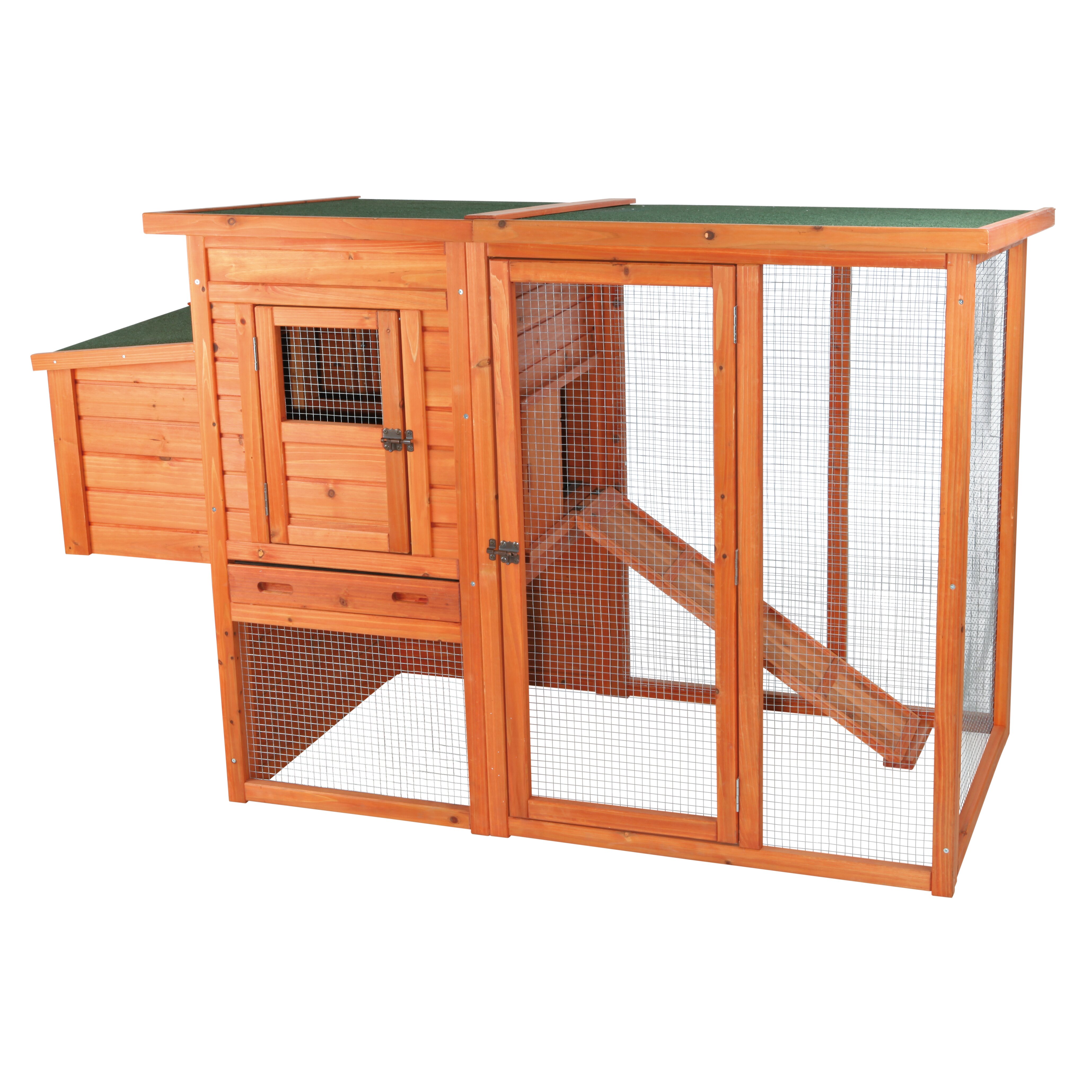 Trixie Trixie Chicken Coop with Outdoor Run &amp; Reviews 