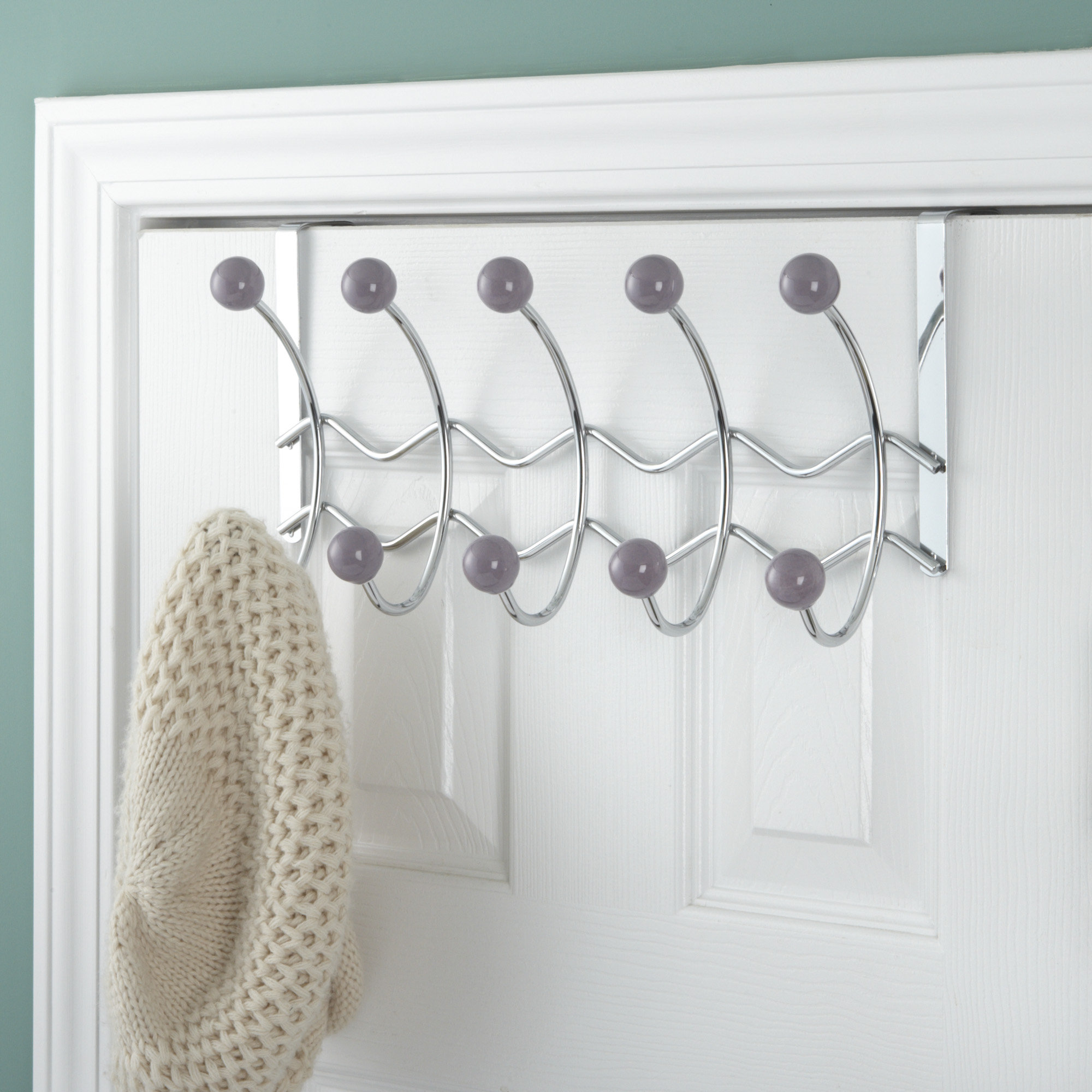 Elegant Home Fashions 5 Hook OvertheDoor Coat Rack & Reviews Wayfair.ca