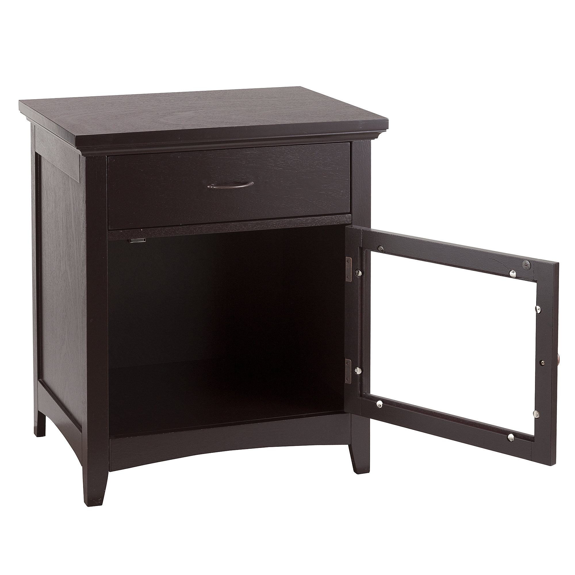 Elegant Home Fashions 1 Drawer Nightstand & Reviews Wayfair