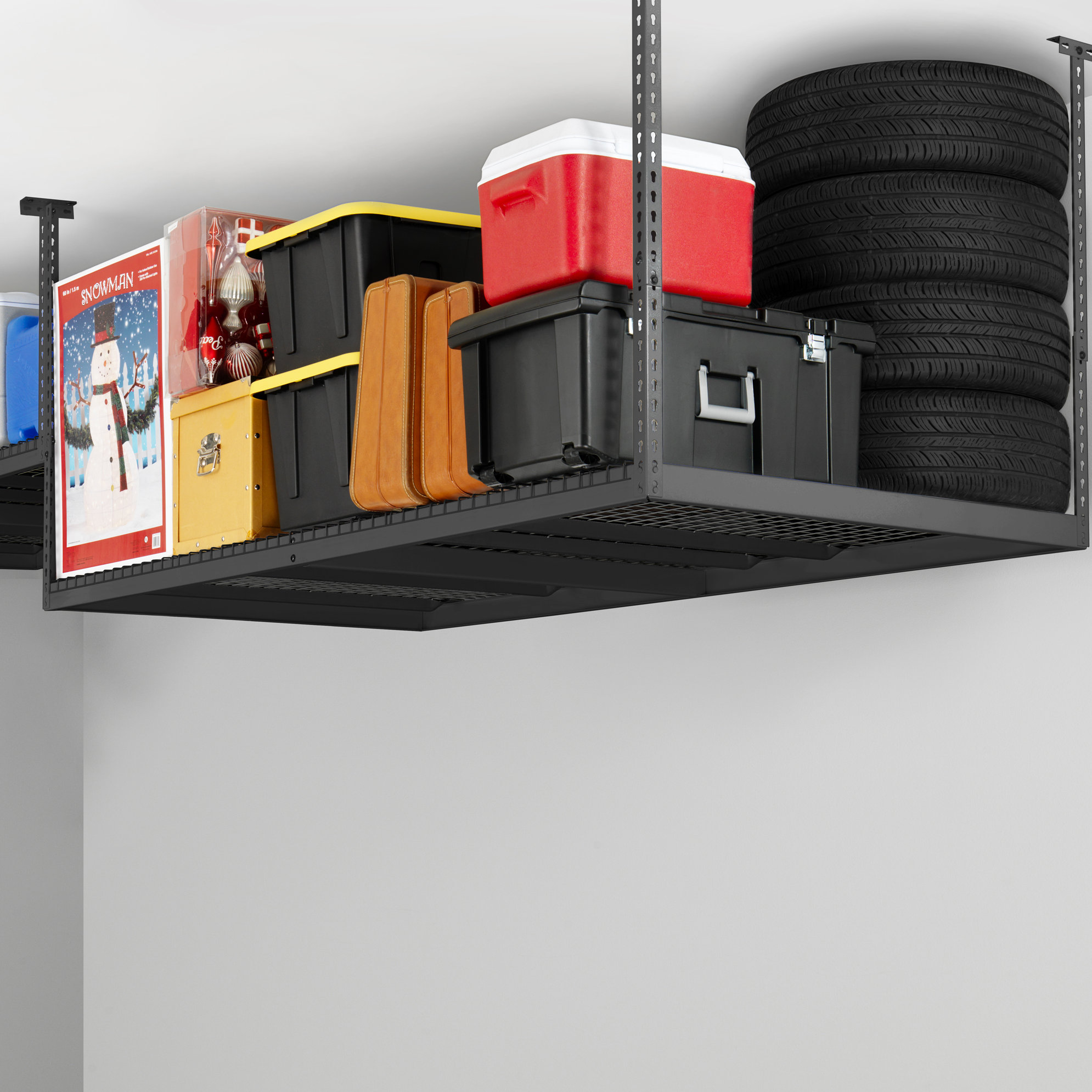 NewAge Products Adjustable Ceiling Shelving Unit & Reviews Wayfair NewAge Products Adjustable Ceiling Shelving Unit & Reviews Wayfair