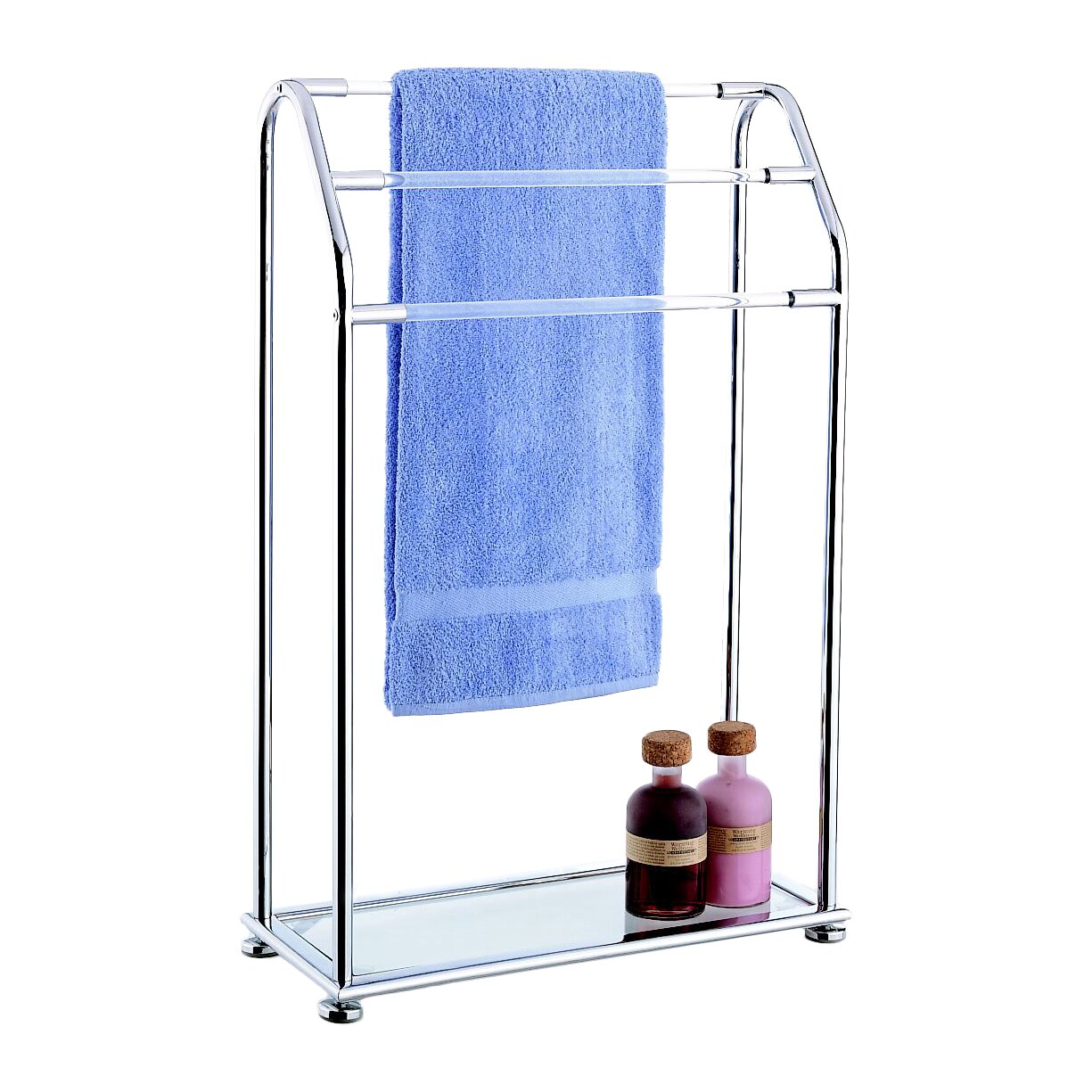 OIA Acrylic Free Standing Towel Stand & Reviews | Wayfair