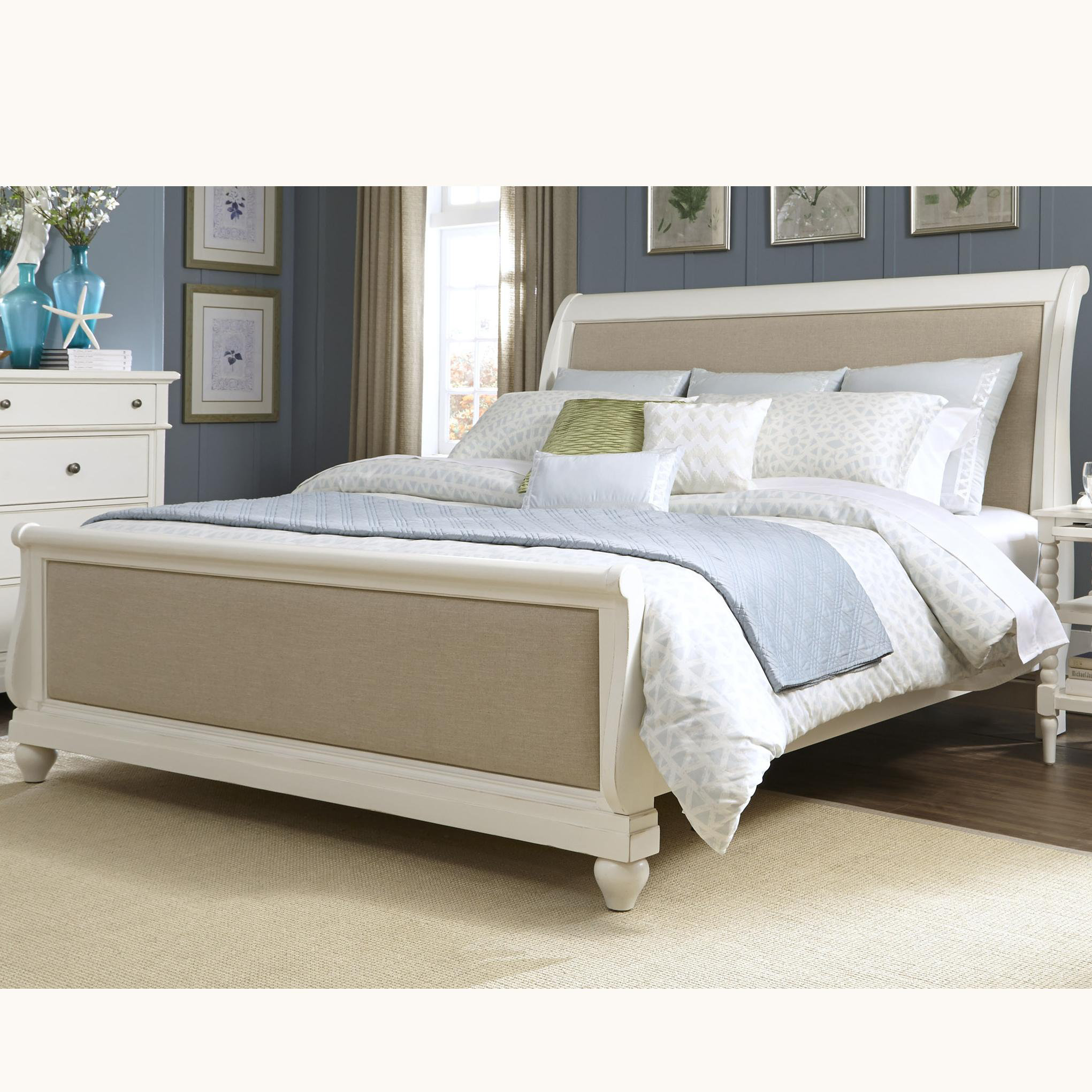Liberty Furniture Upholstered Sleigh Bed & Reviews Wayfair