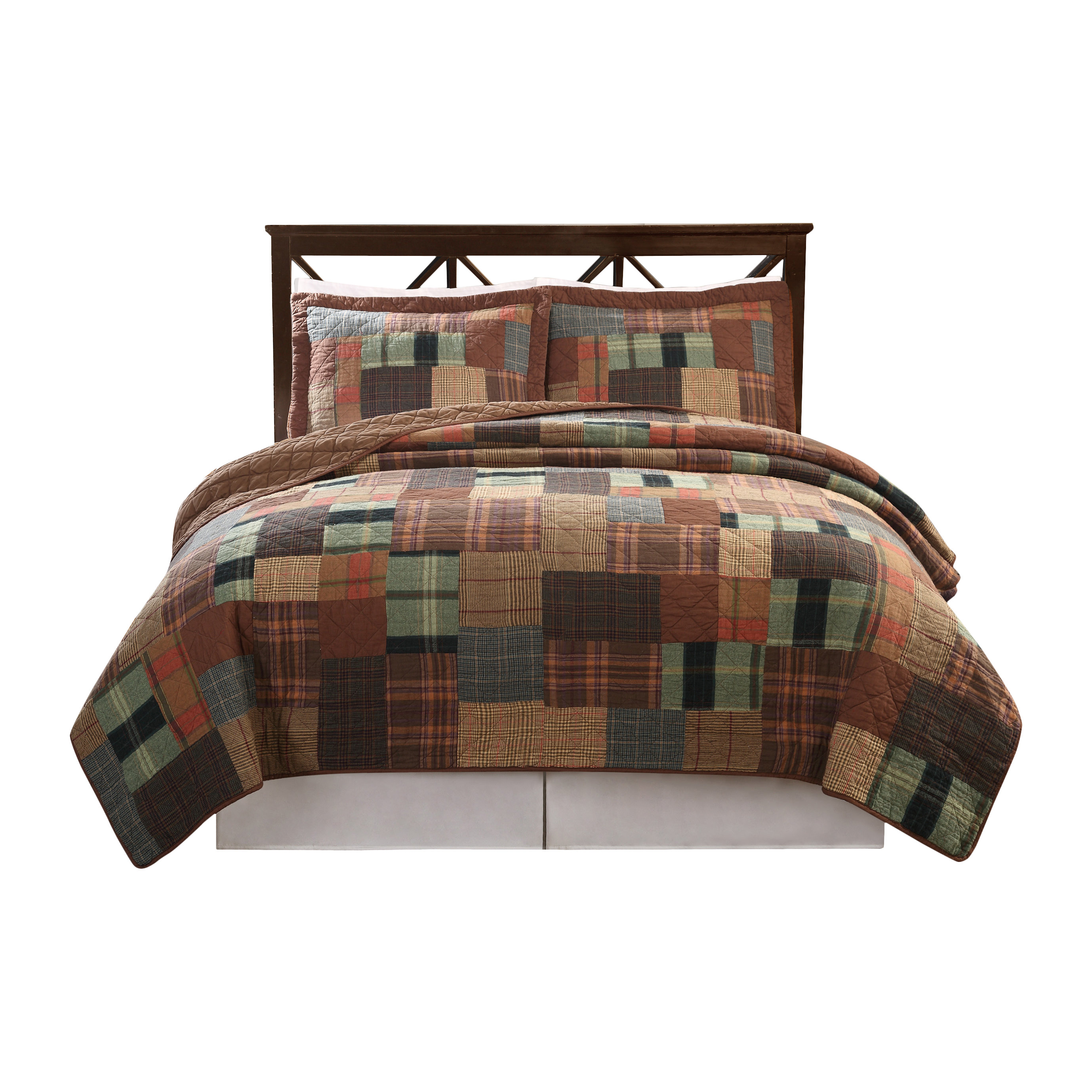 Classic Home Jewel Tone 3 Piece Quilt Set & Reviews Wayfair