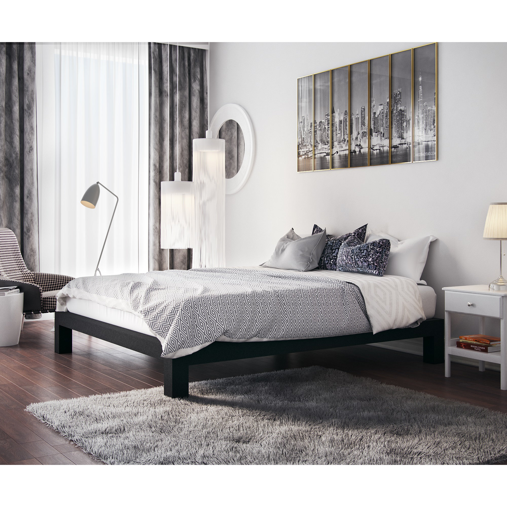 Stella Platform Bed King Stella Platform Bed King