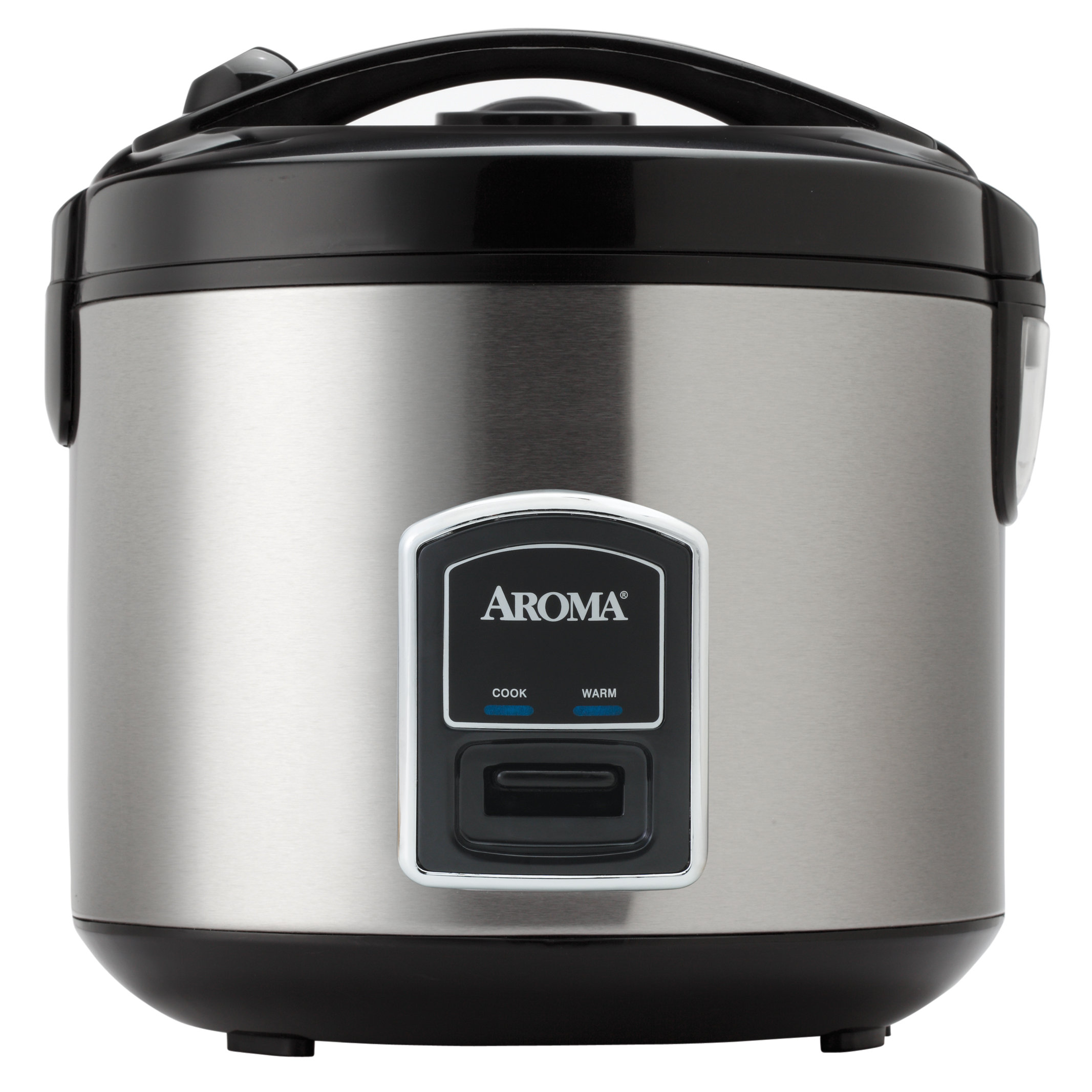 Aroma Professional 20-Cup Stainless Steel Rice Cooker and Food Steamer ...